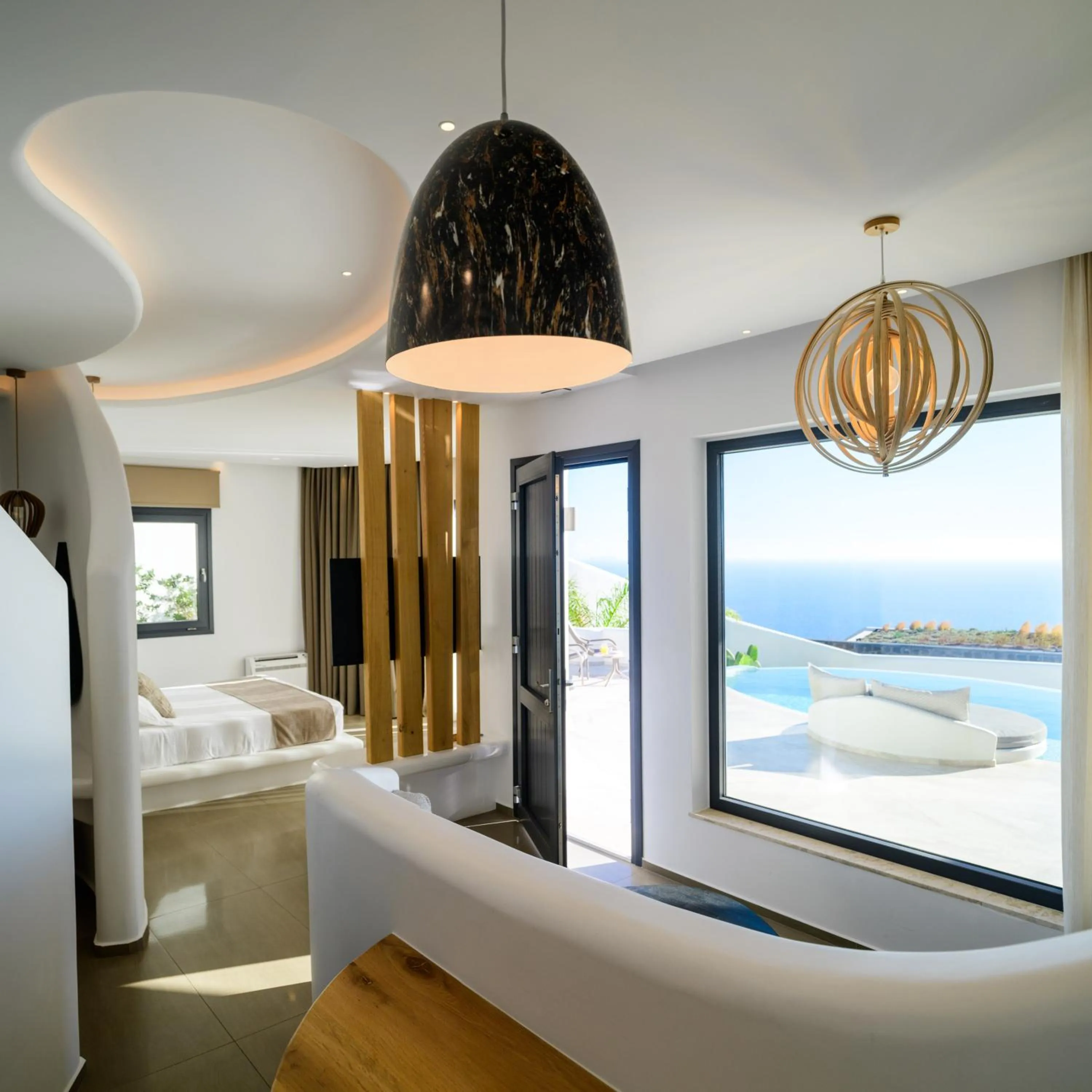 Natural landscape, Bed in Secret Path Luxury Villas