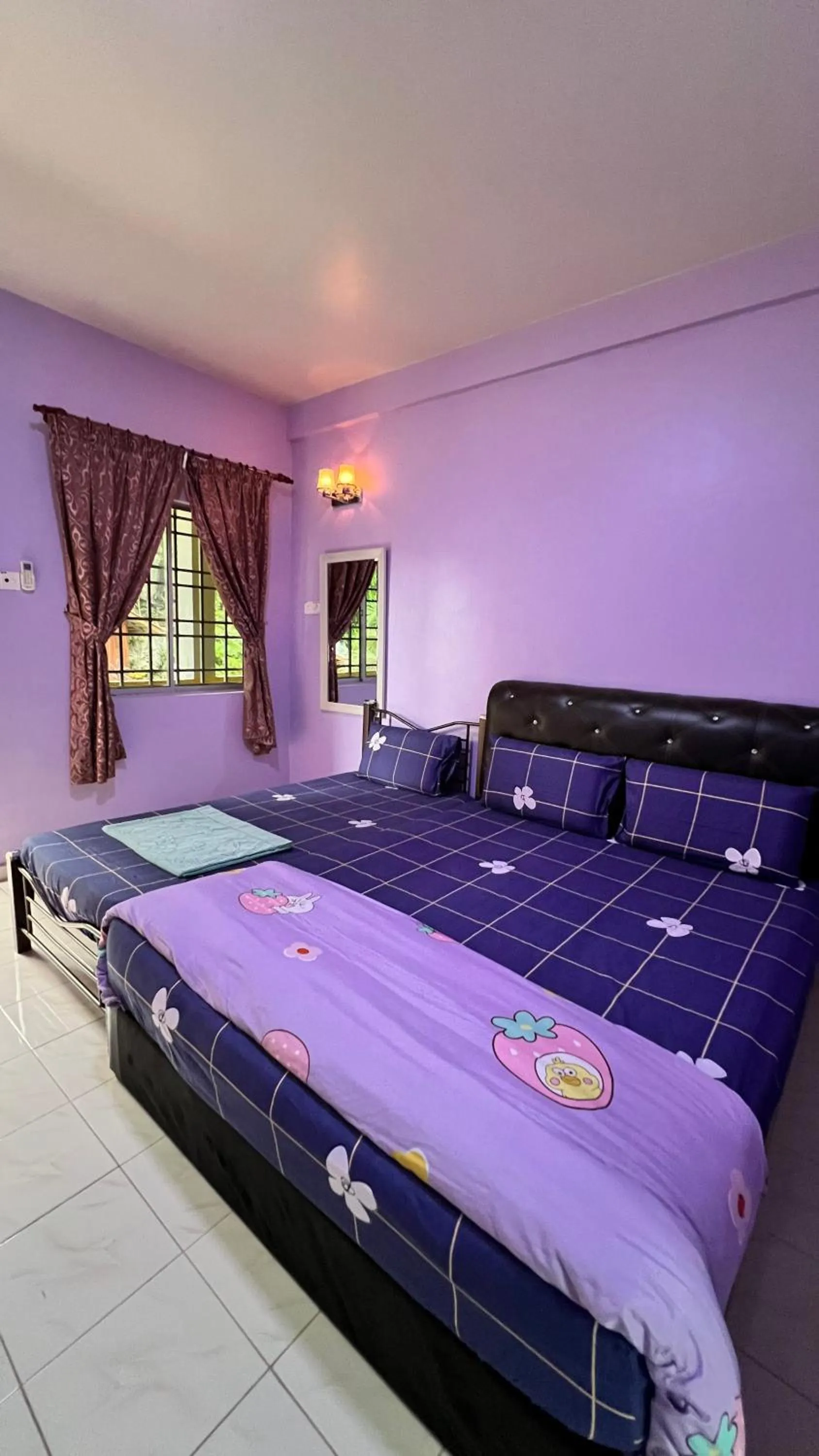 Bed in Country house Pulai Holiday Village