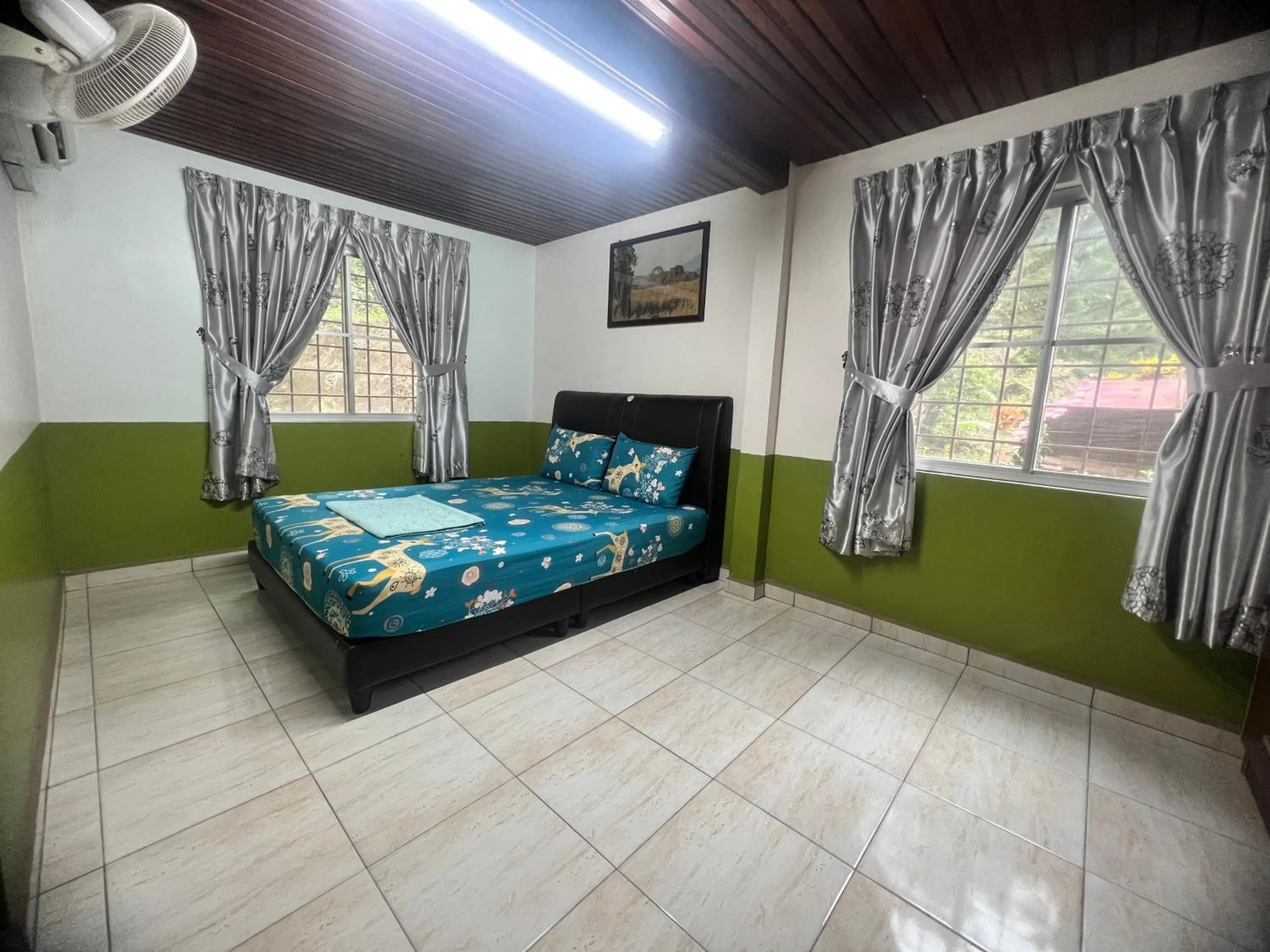 Bed in Country house Pulai Holiday Village