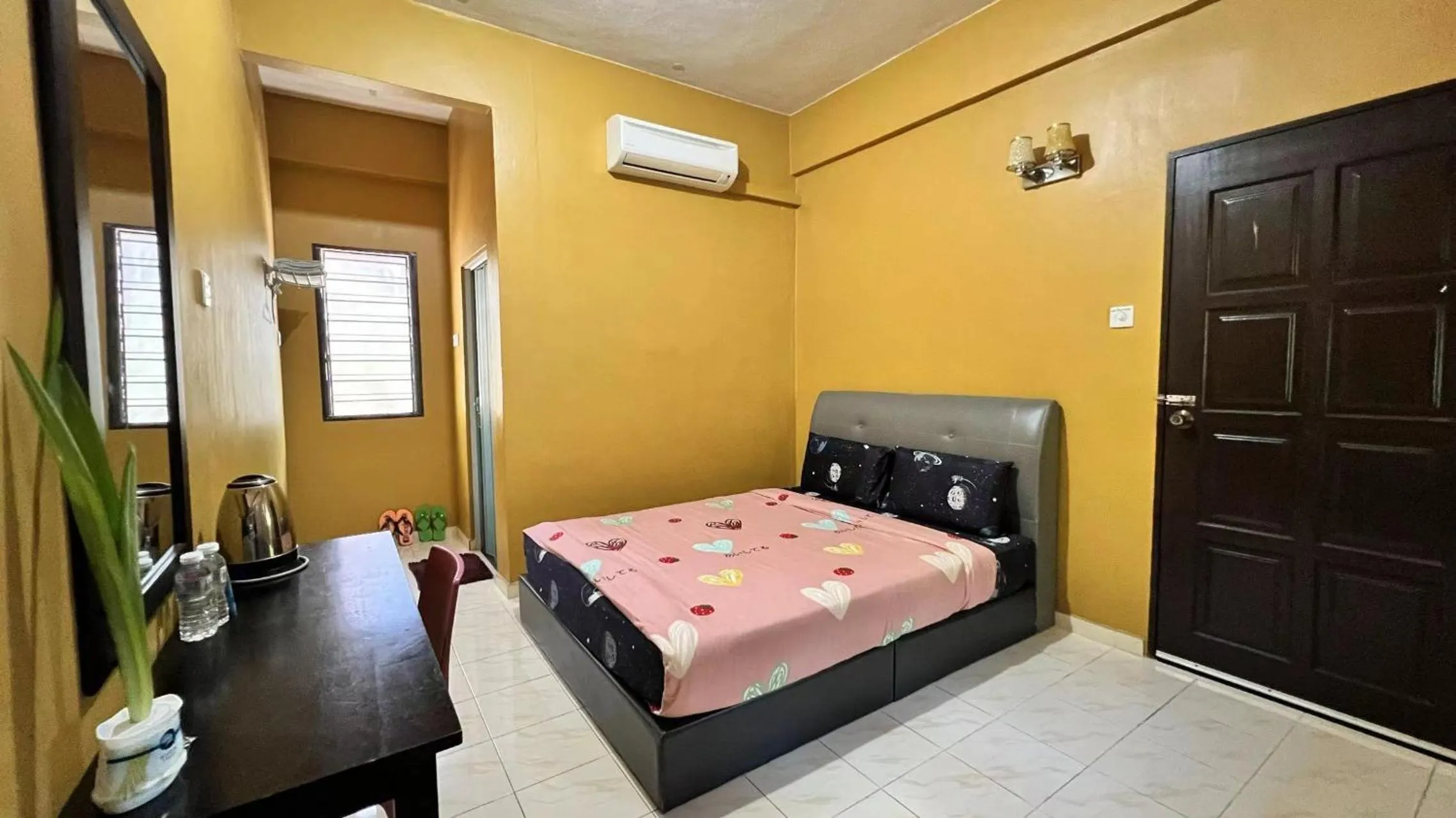 Bed in Country house Pulai Holiday Village