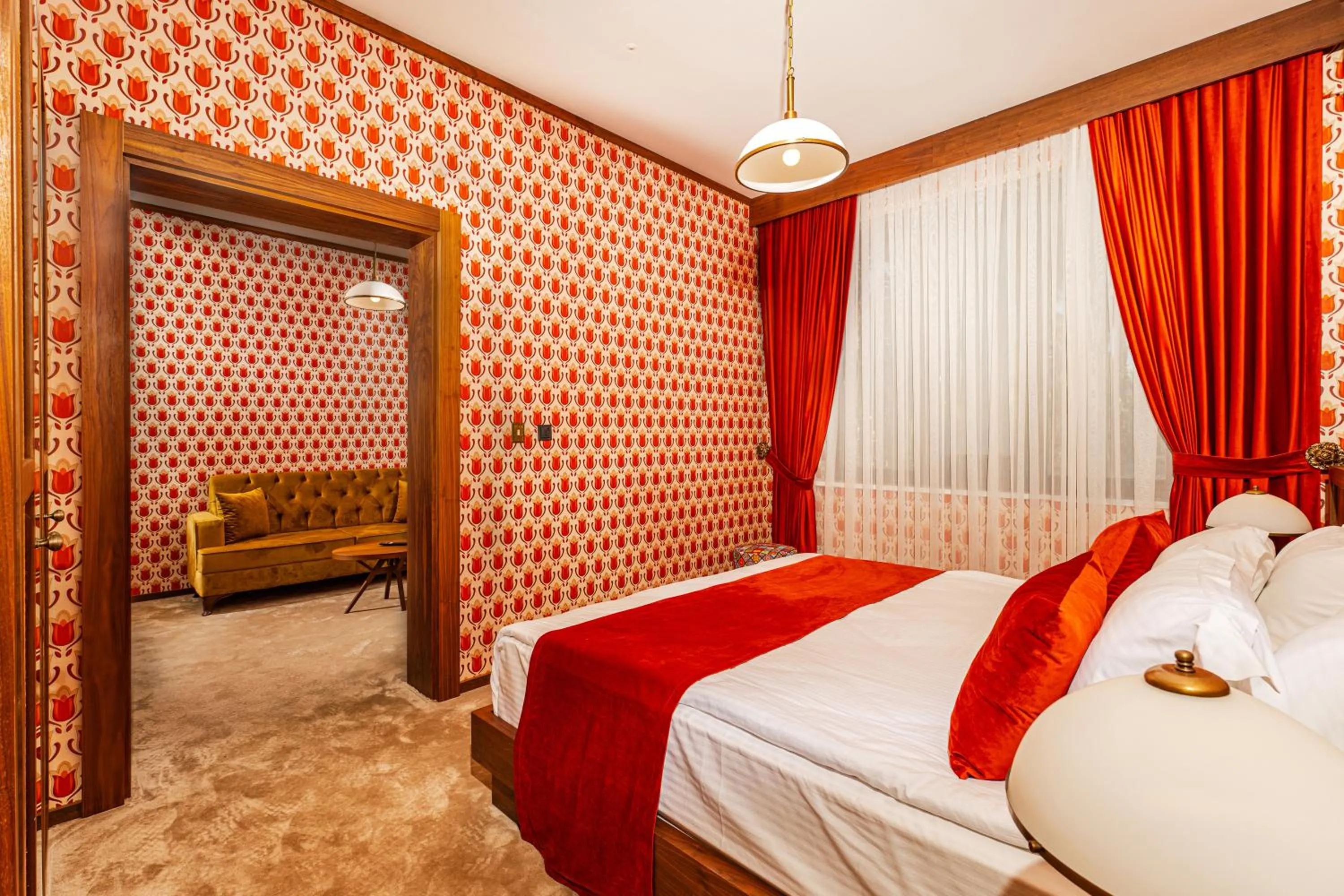 Bedroom, Bed in 74 Otel