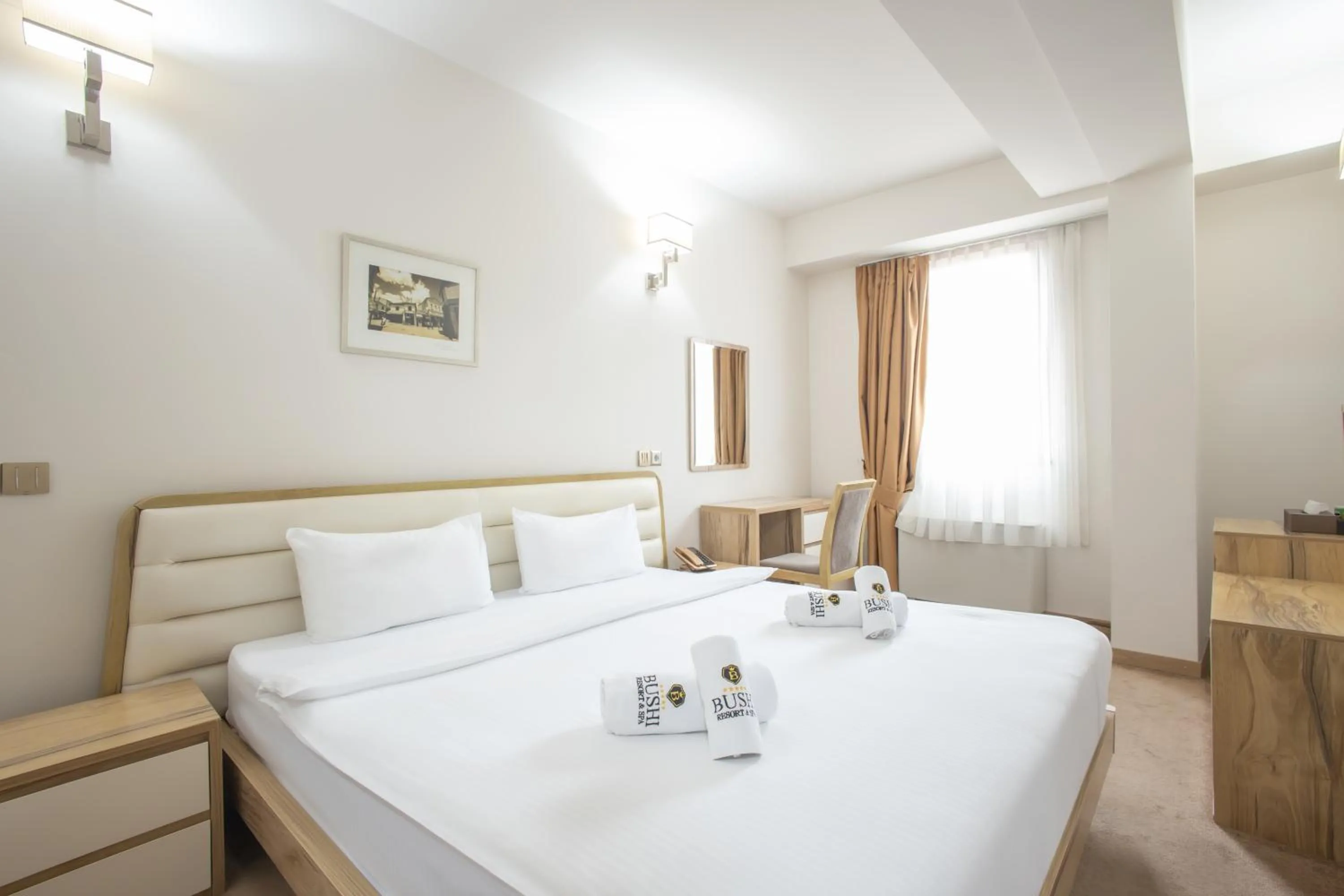 Bed in Bushi Resort & SPA