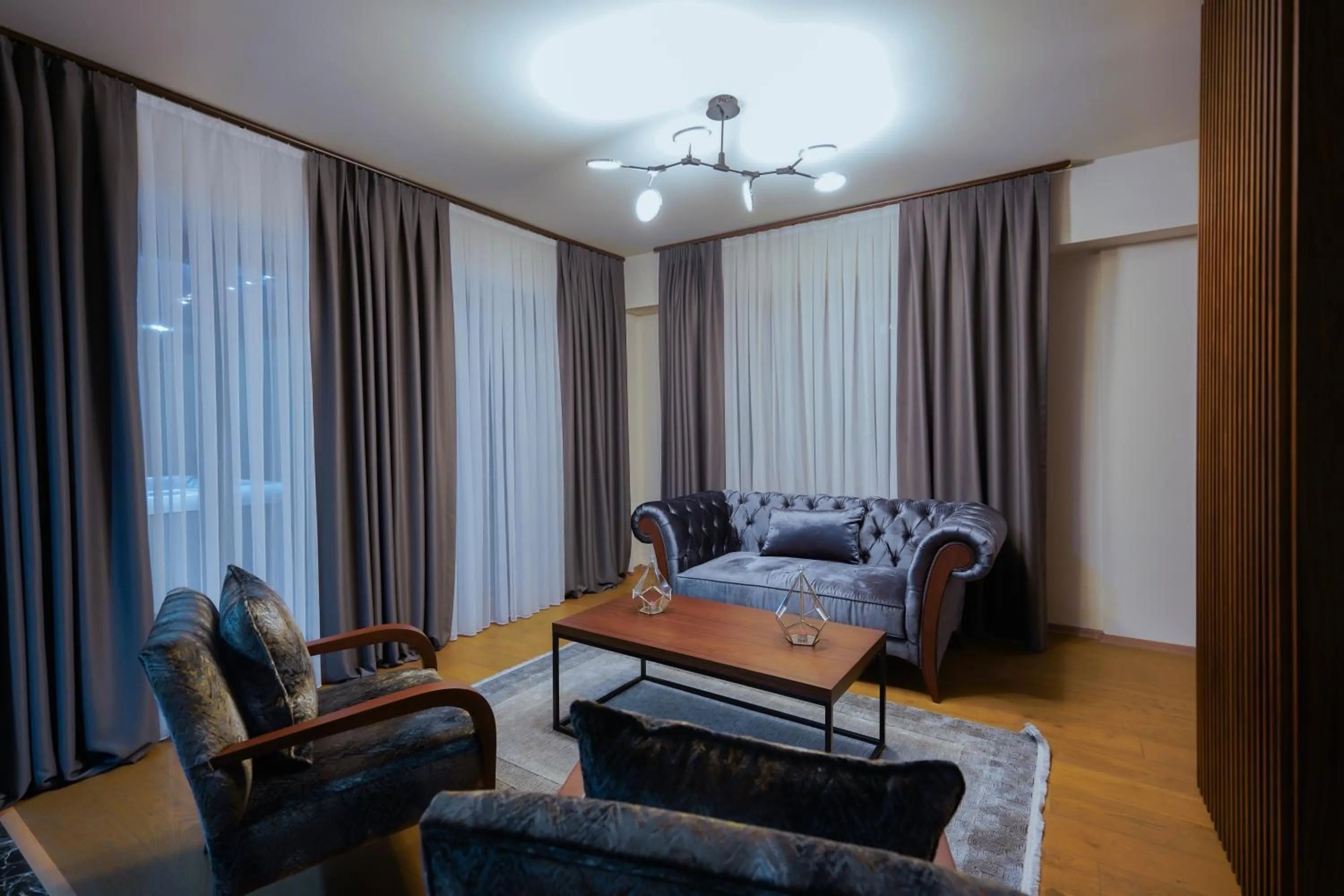 Seating area, Bed in Bushi Resort & SPA