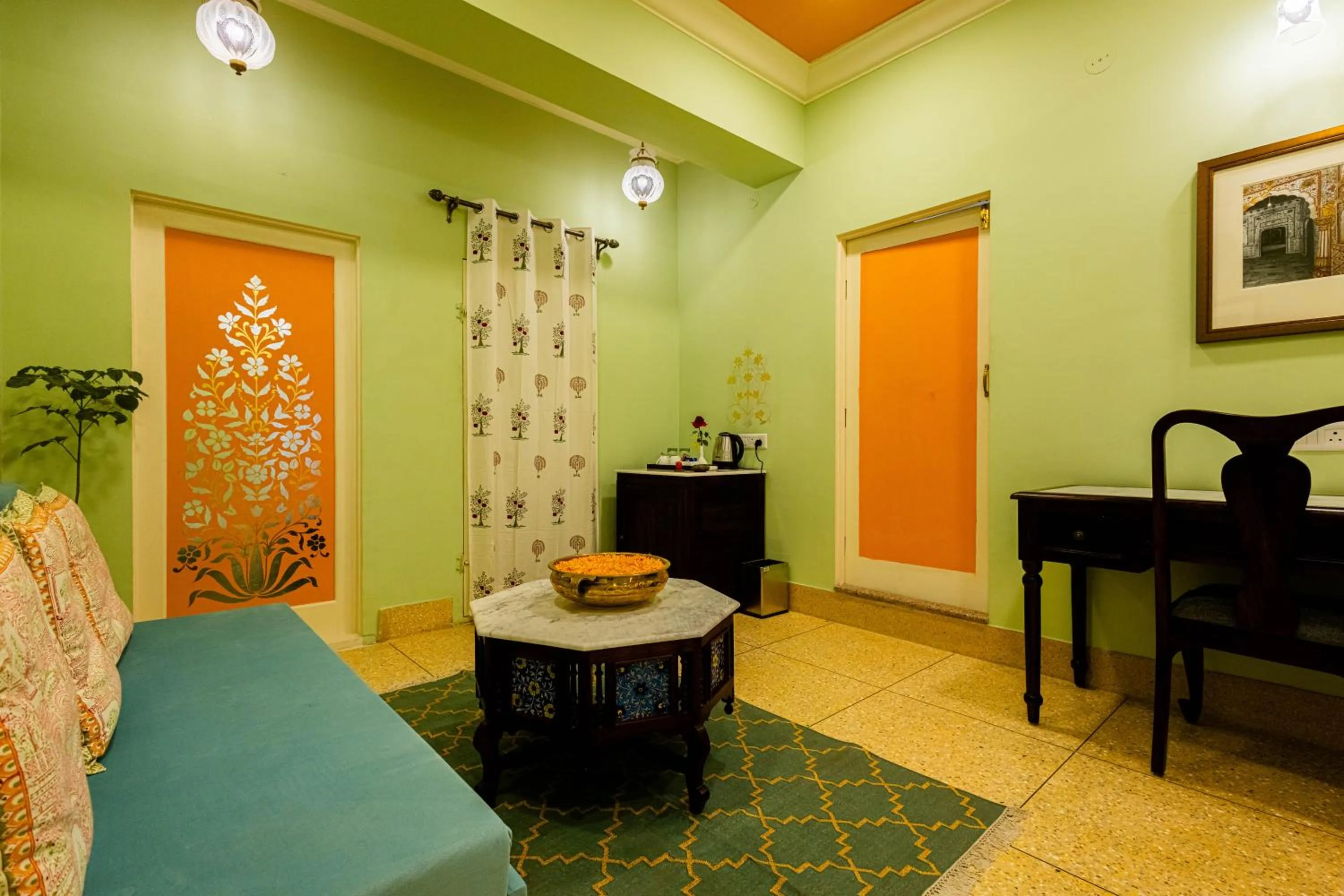 Dining area in Sheel Mahal- Near Hawa Mahal