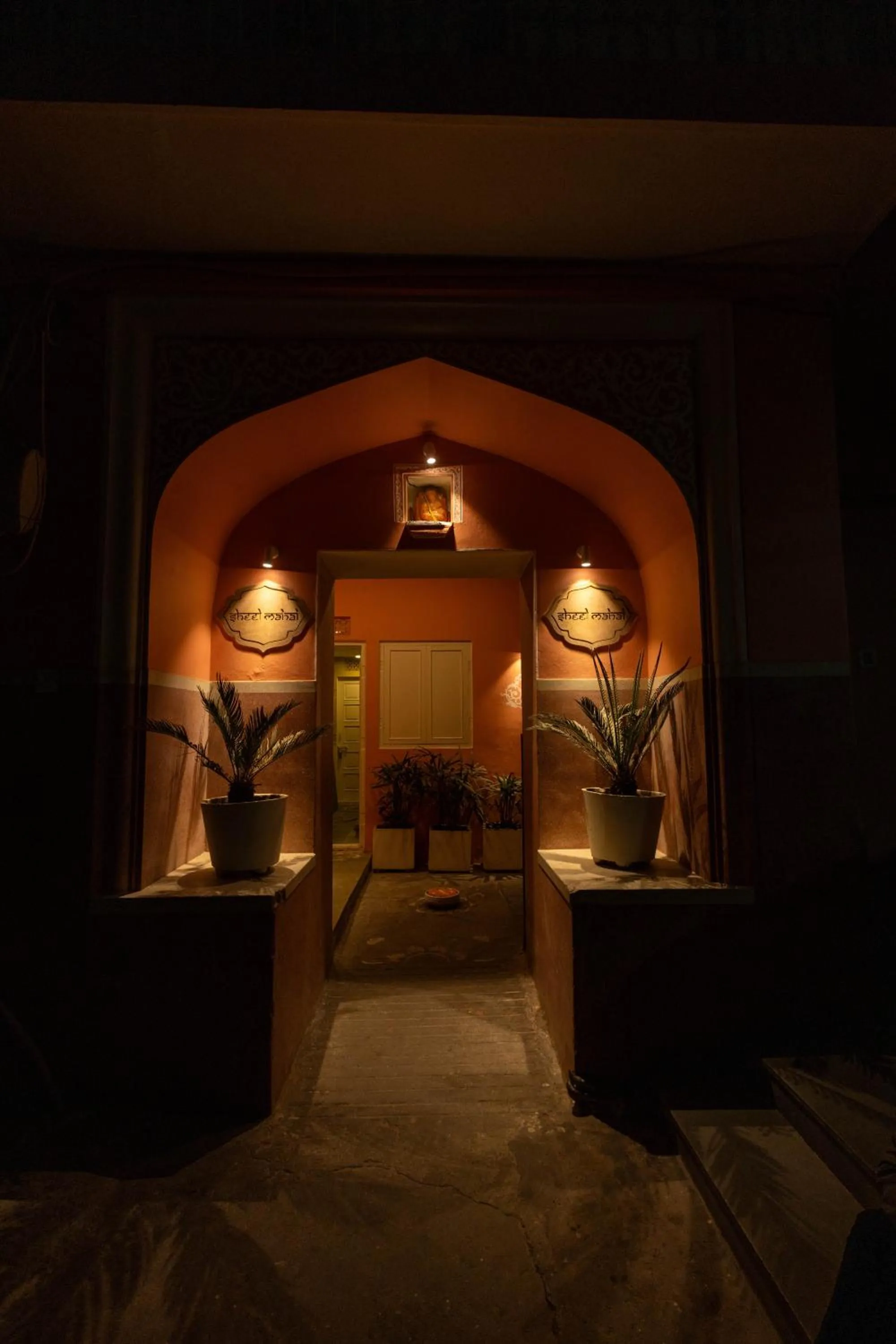 Facade/entrance in Sheel Mahal- Near Hawa Mahal