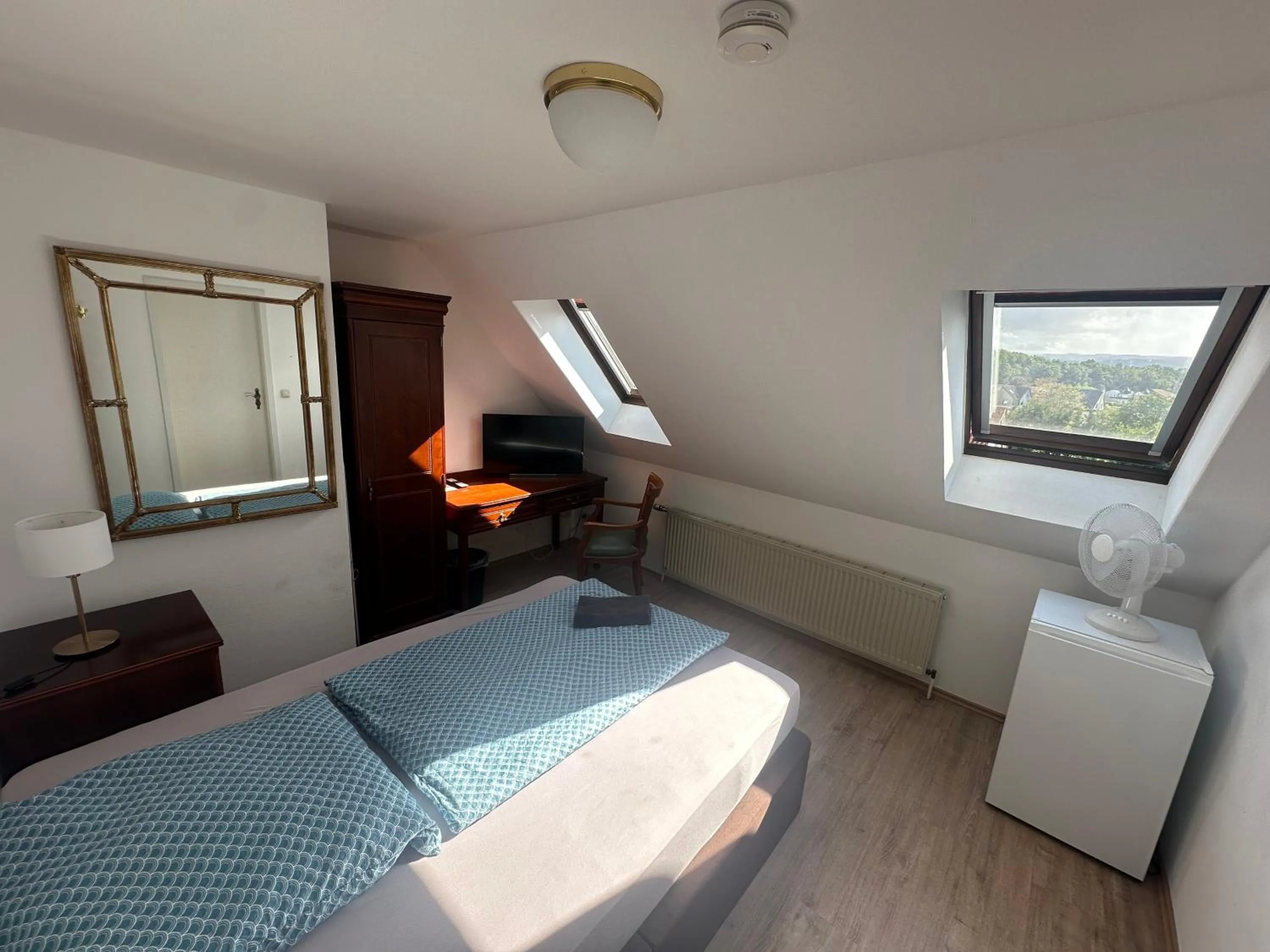 Bed in Gästehaus am Harz