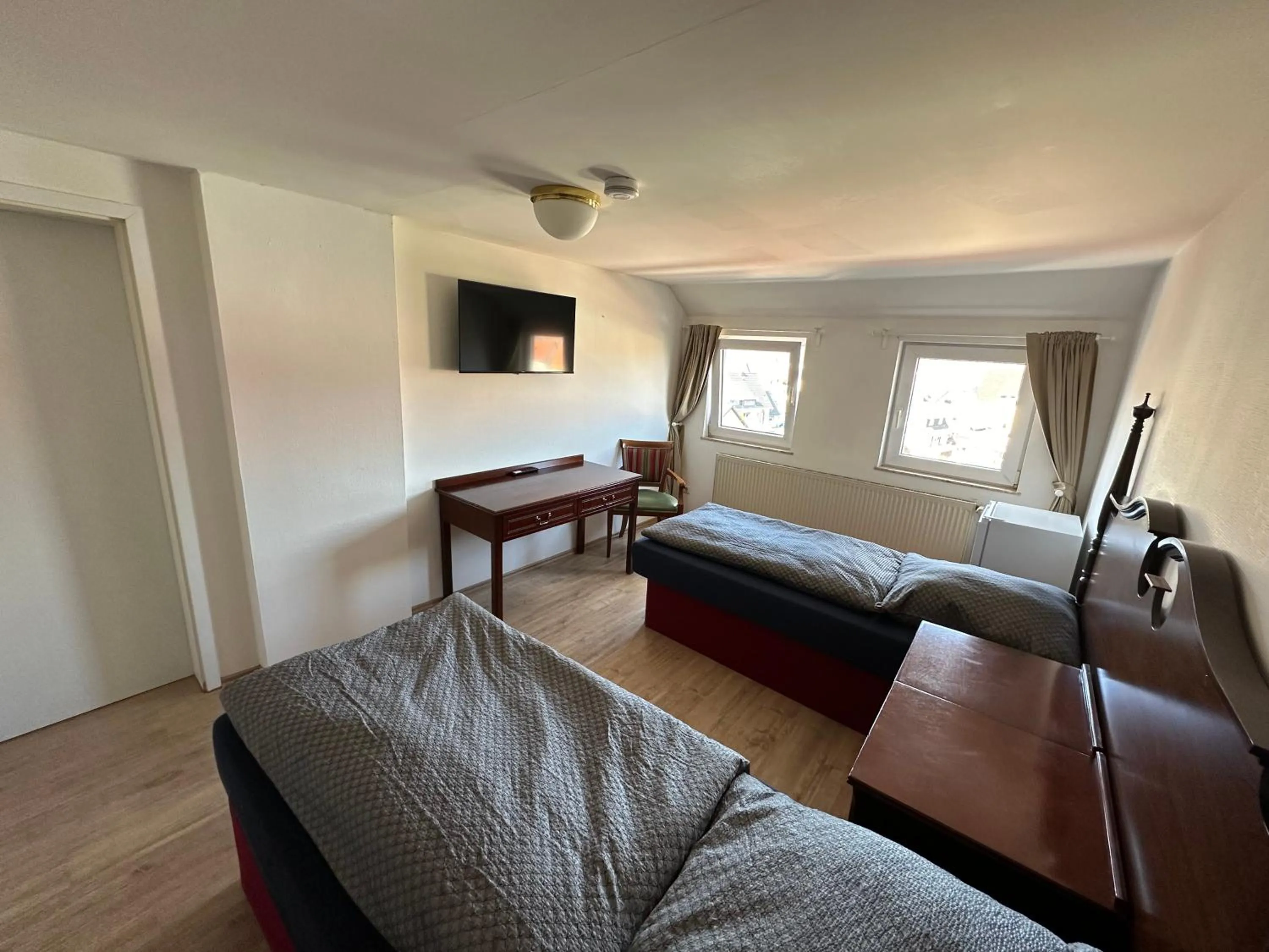 Bed in Gästehaus am Harz