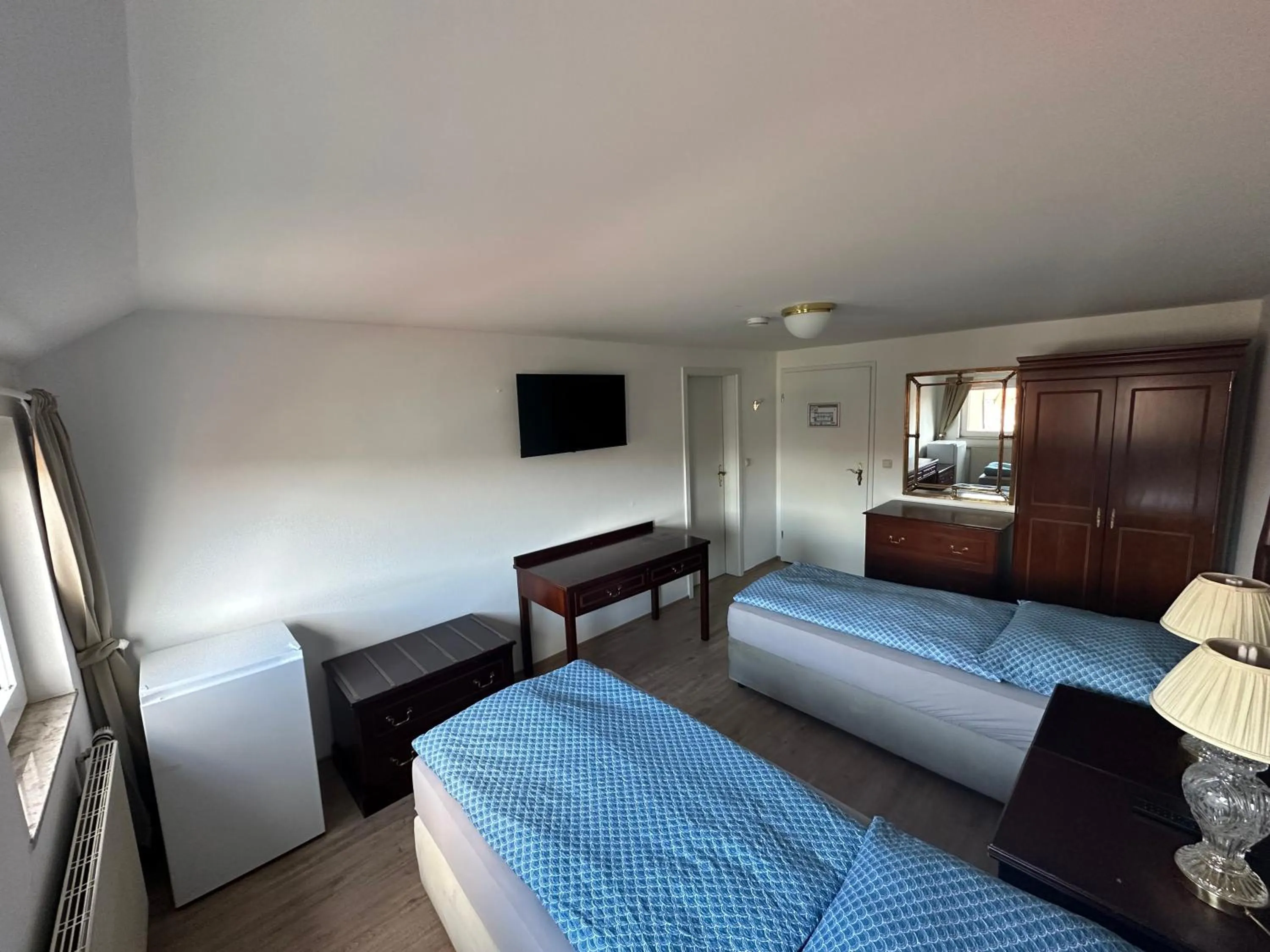 Bed in Gästehaus am Harz