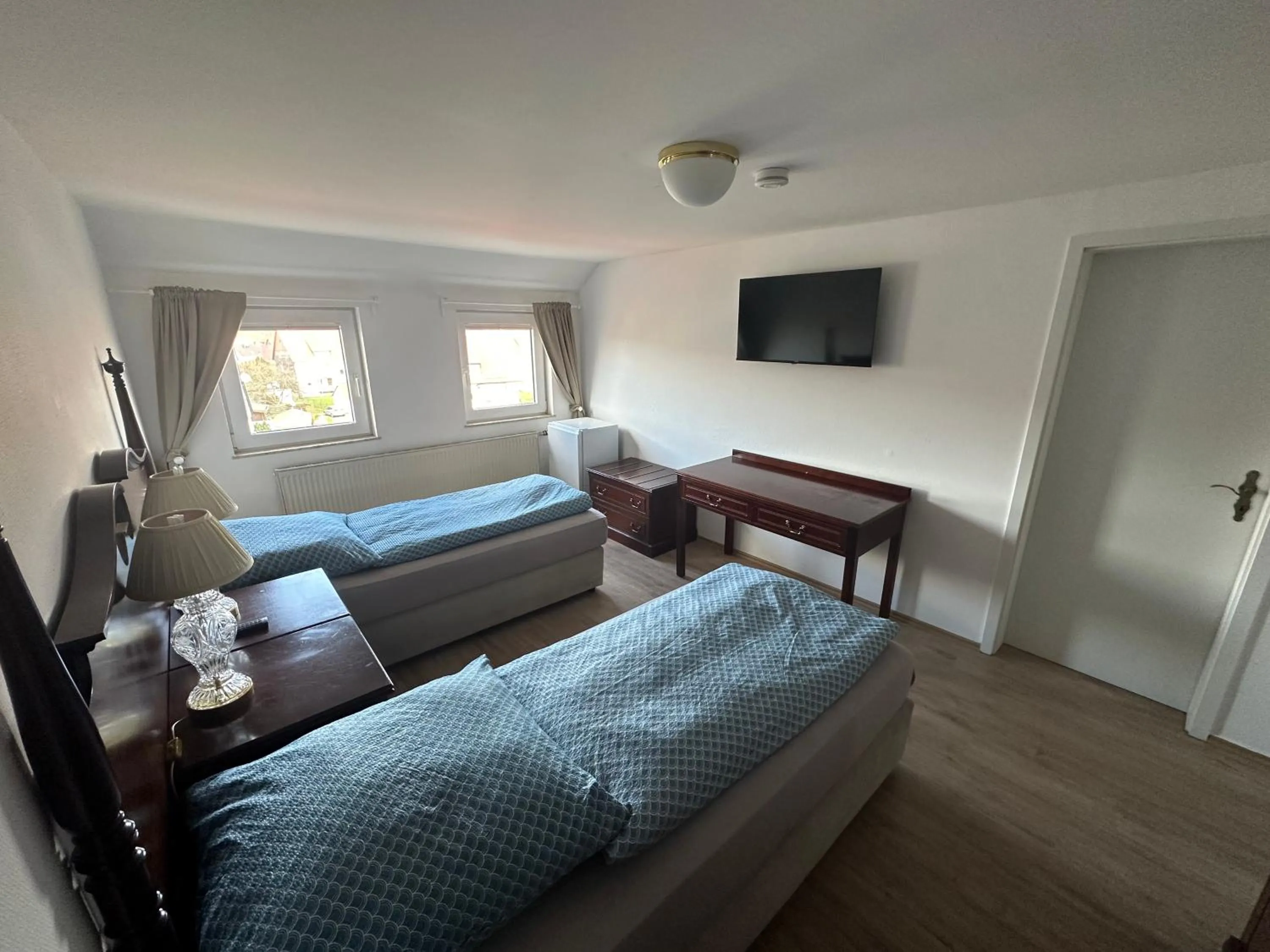 Bed in Gästehaus am Harz