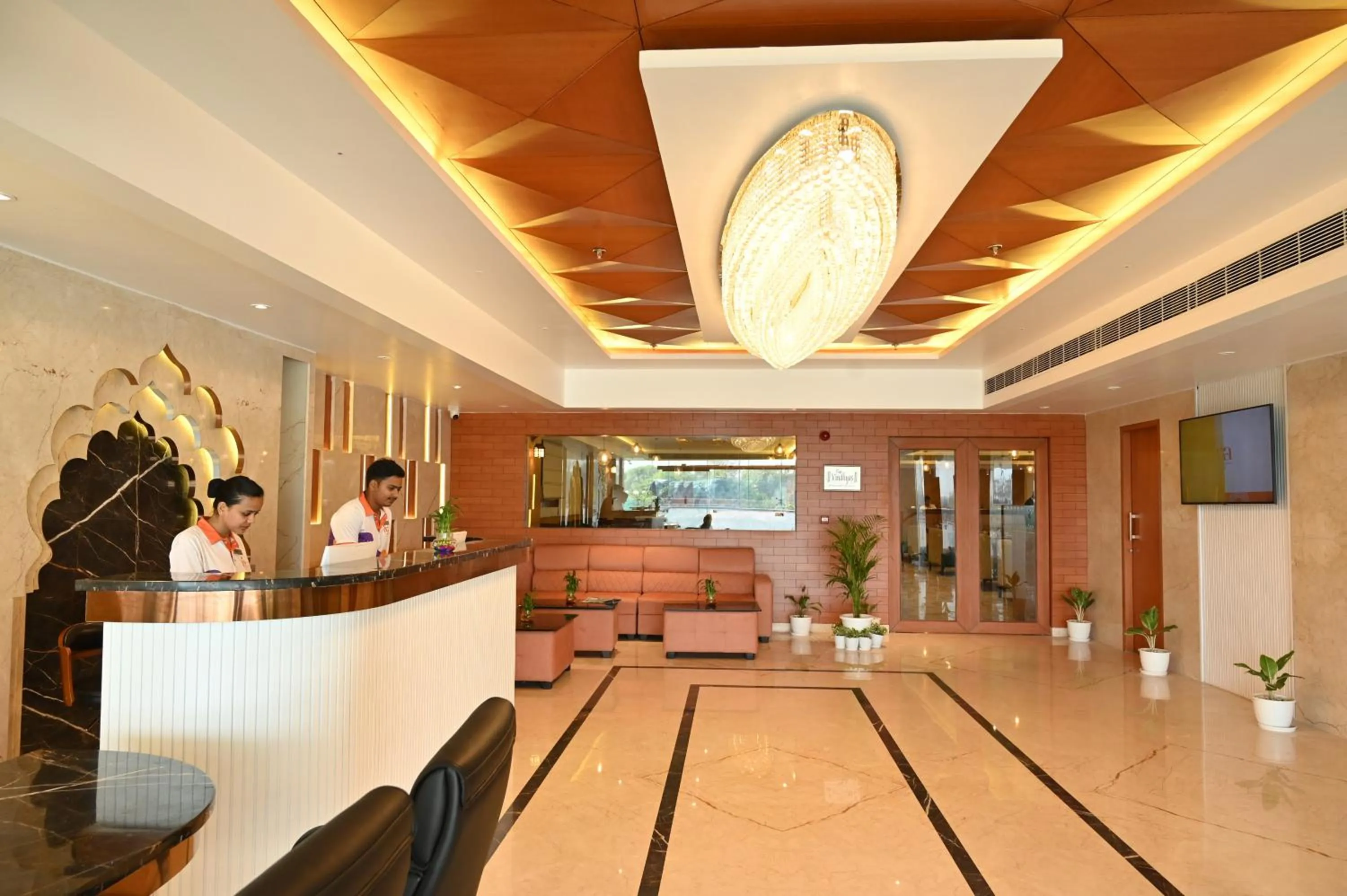 Lobby or reception in Ira By Orchid, Ayodhya