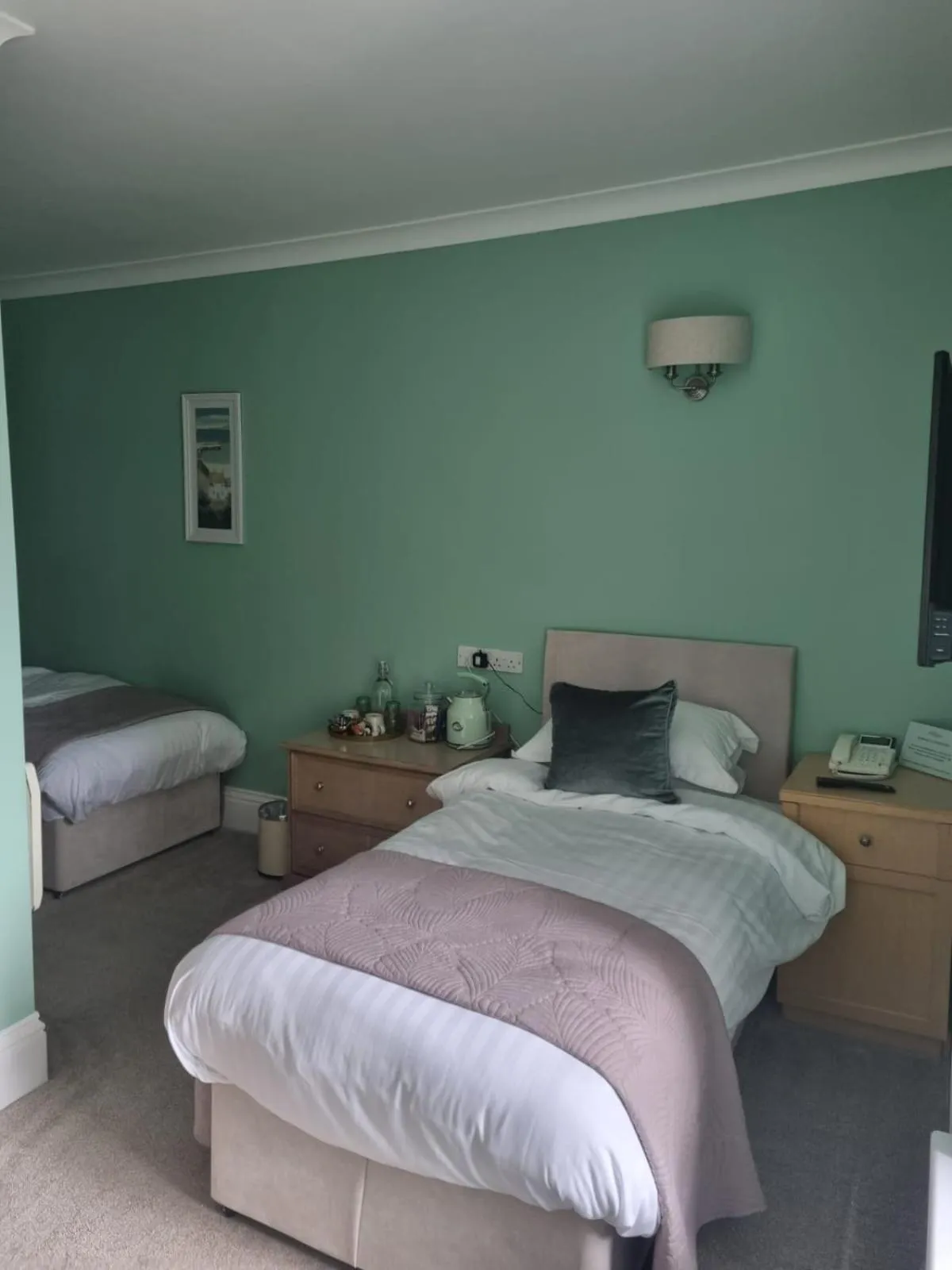 Bed in Hotel Penzance