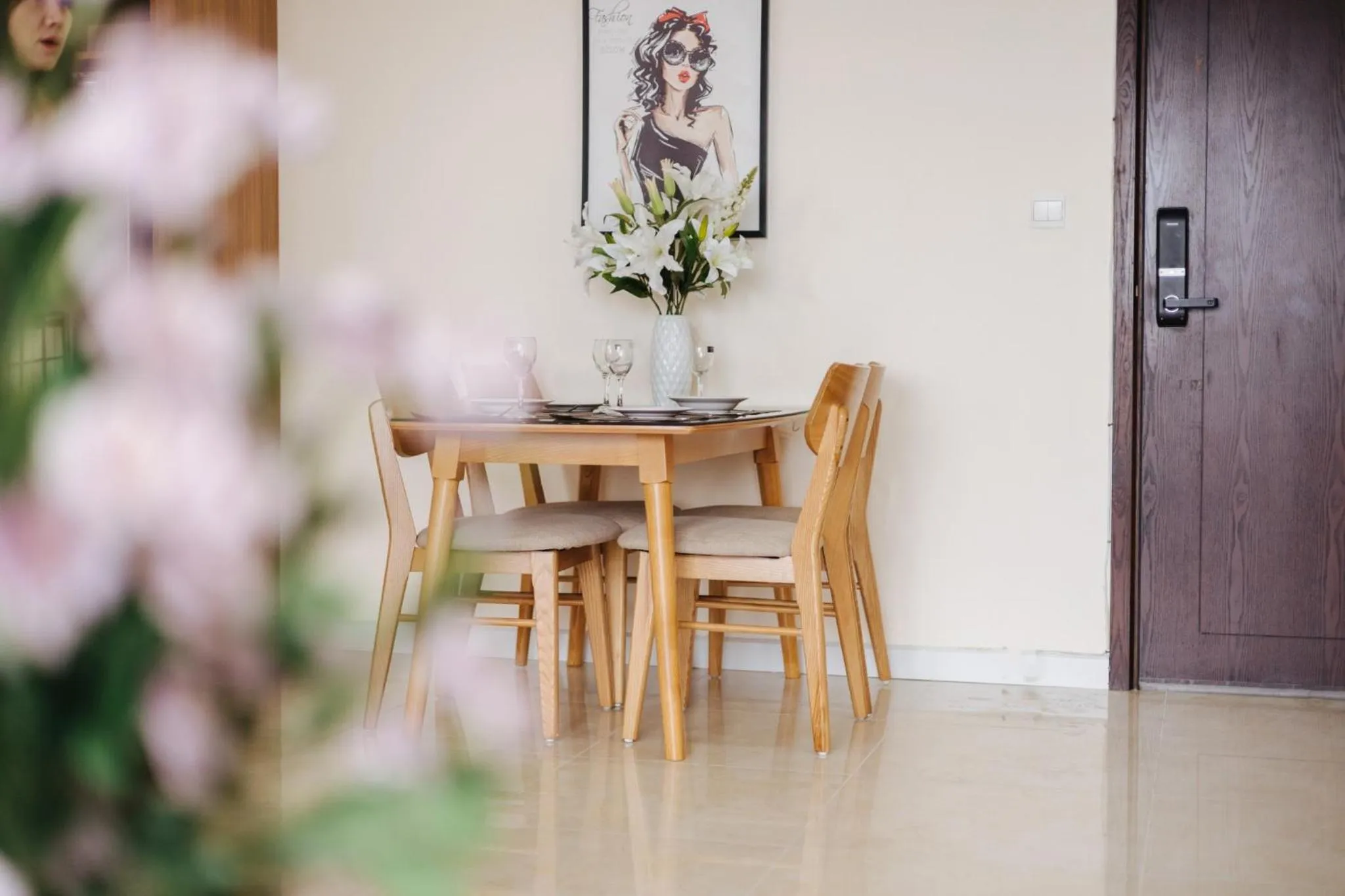 Dining area in Daniel Apartment - D'Capitale Ha Noi