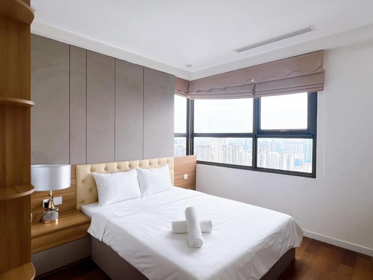 Living room, Bed in Daniel Apartment - D'Capitale Ha Noi