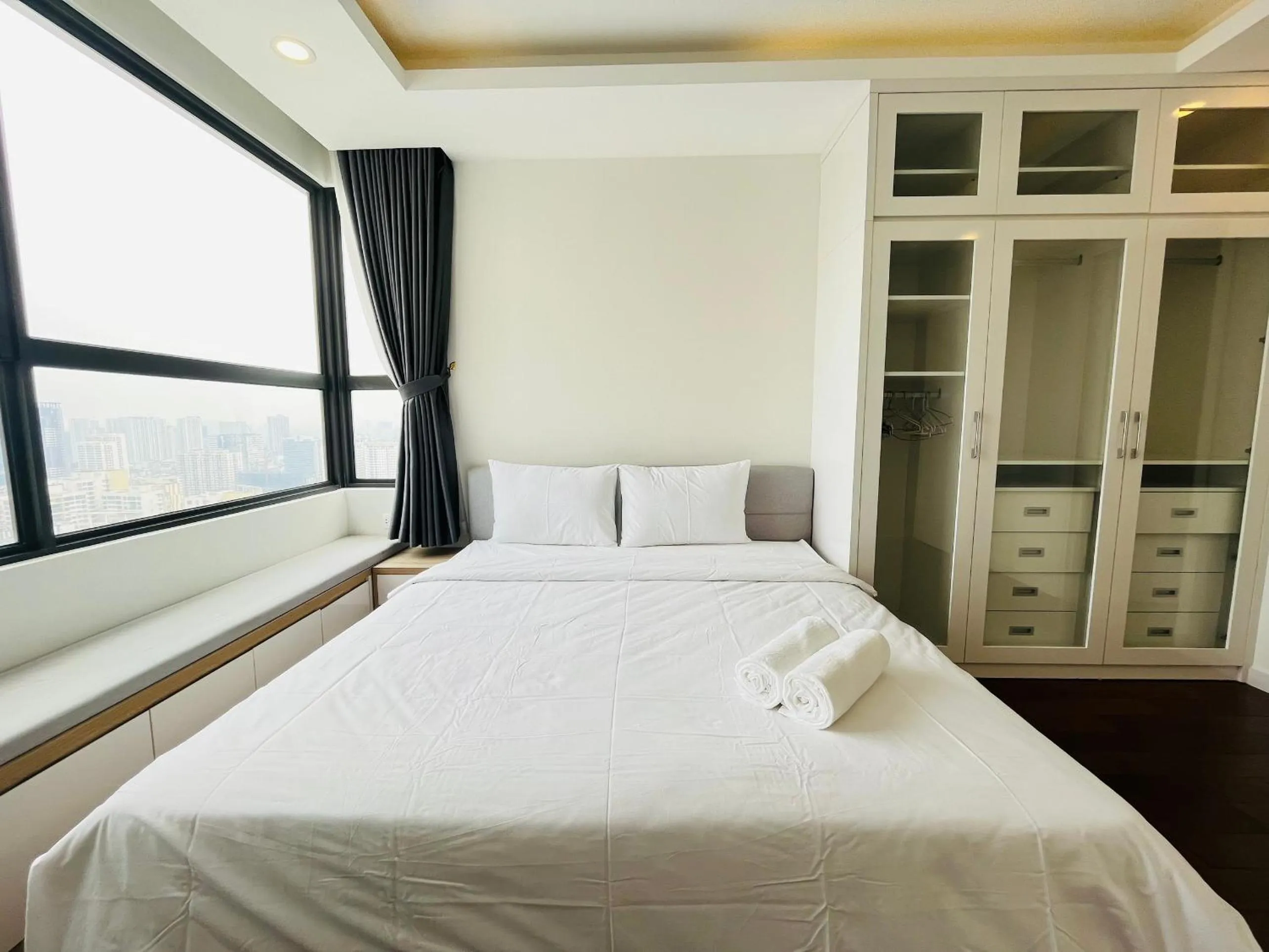 Bedroom, Bed in Daniel Apartment - D'Capitale Ha Noi