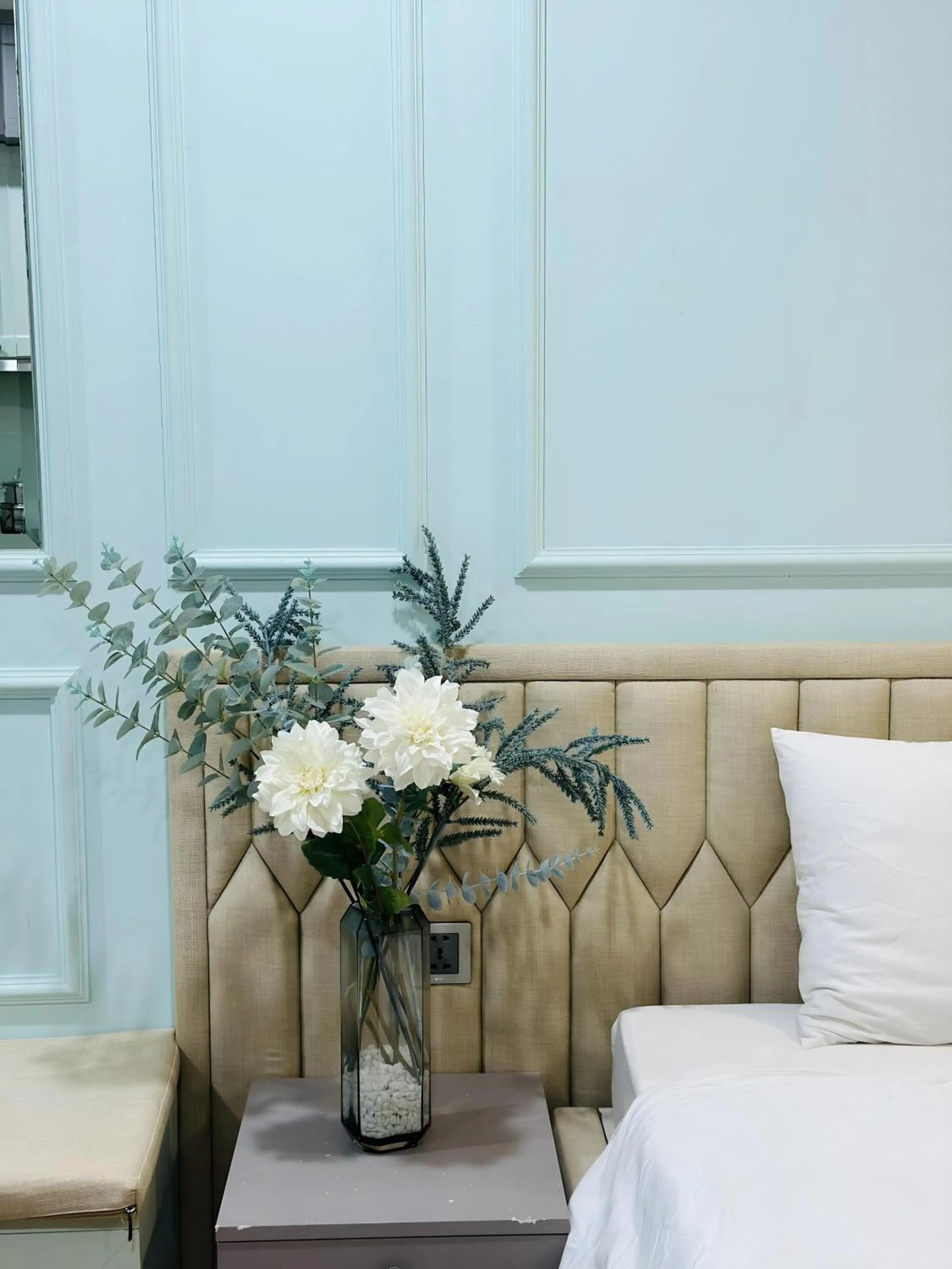 Bed in Daniel Apartment - D'Capitale Ha Noi