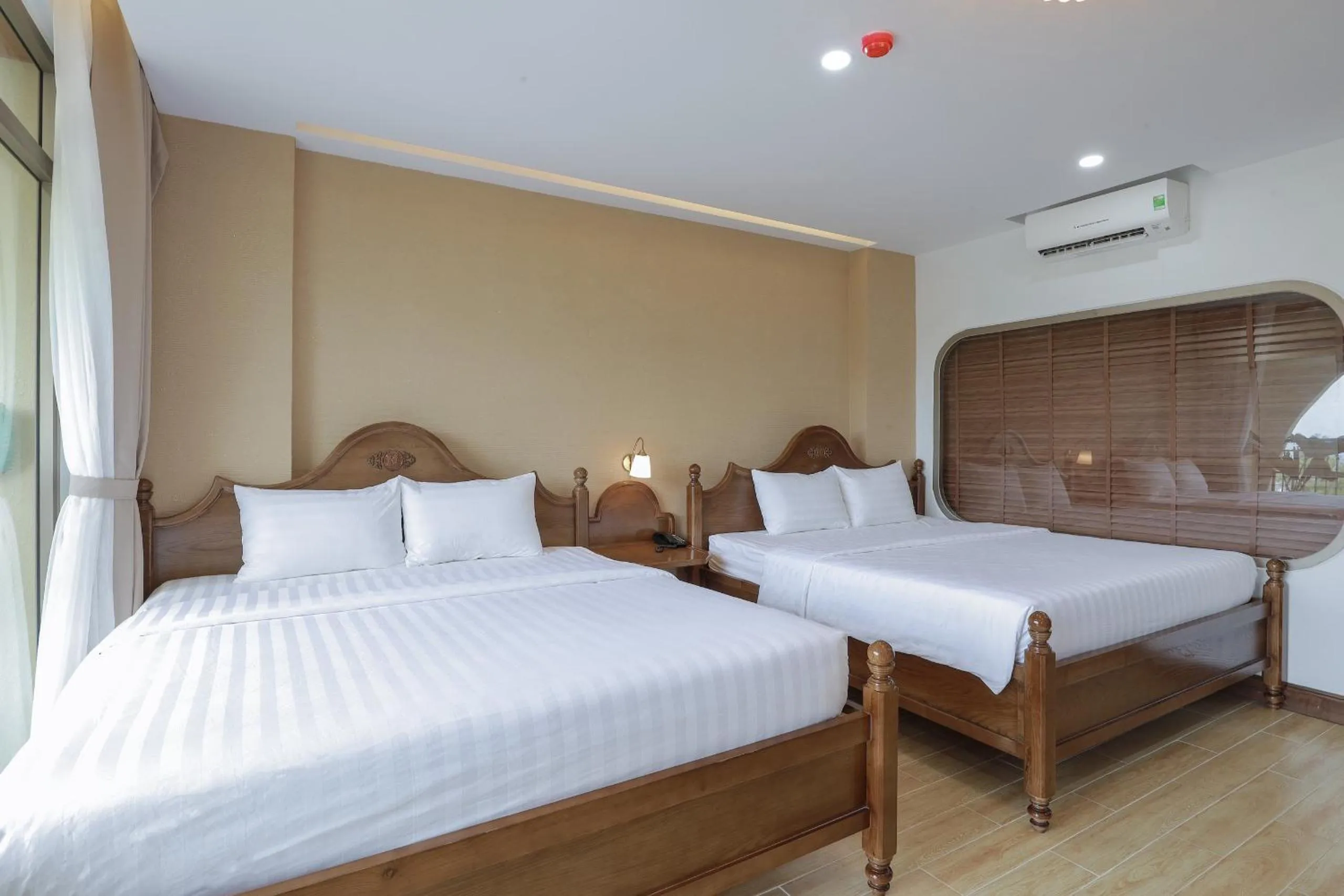 Bed in Maya Hotel 4