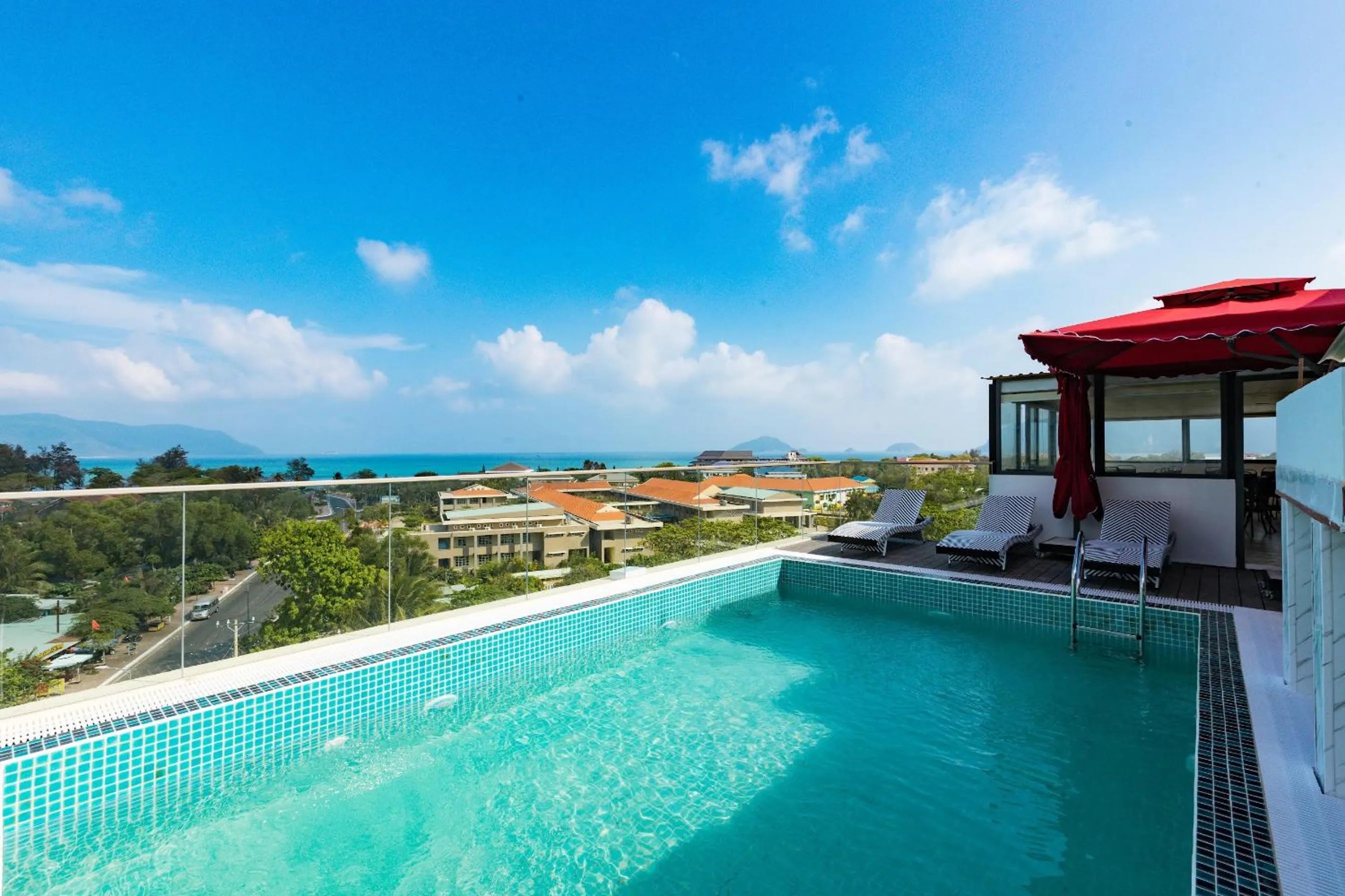 Pool view in Maya Hotel 4