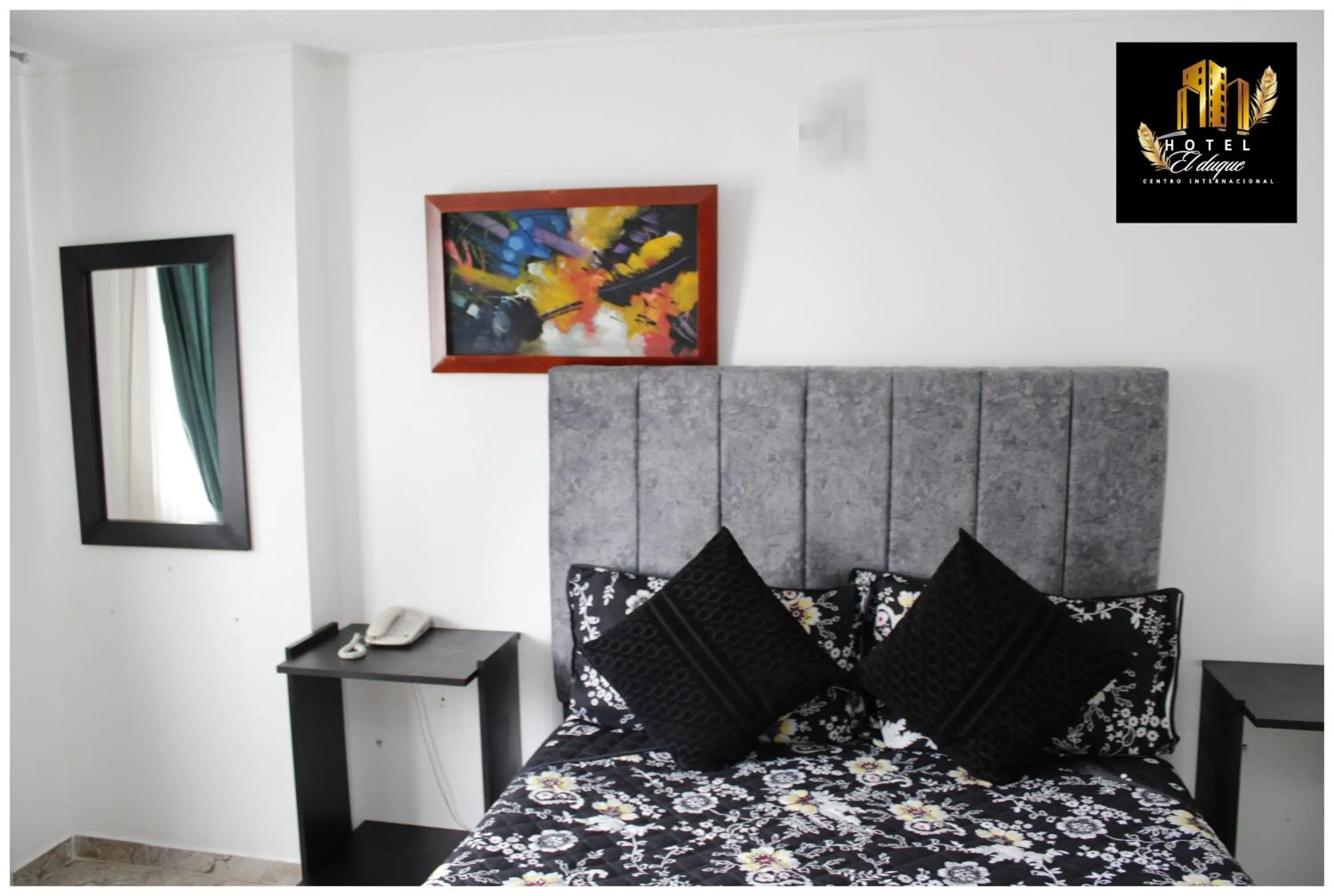 Bed in Hotel el Duque Internacional, Bogotá