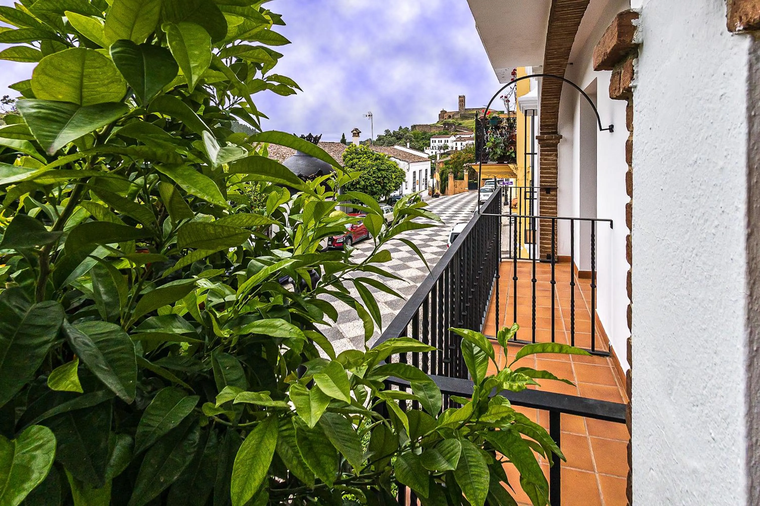 View (from property/room) in Hotel-Restaurante Casa García Almonaster La Real