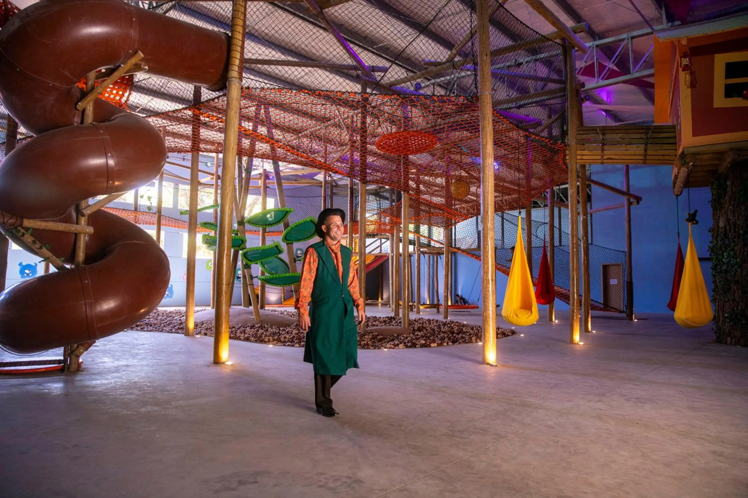 Children play ground in Bendito Cacao Family Resort