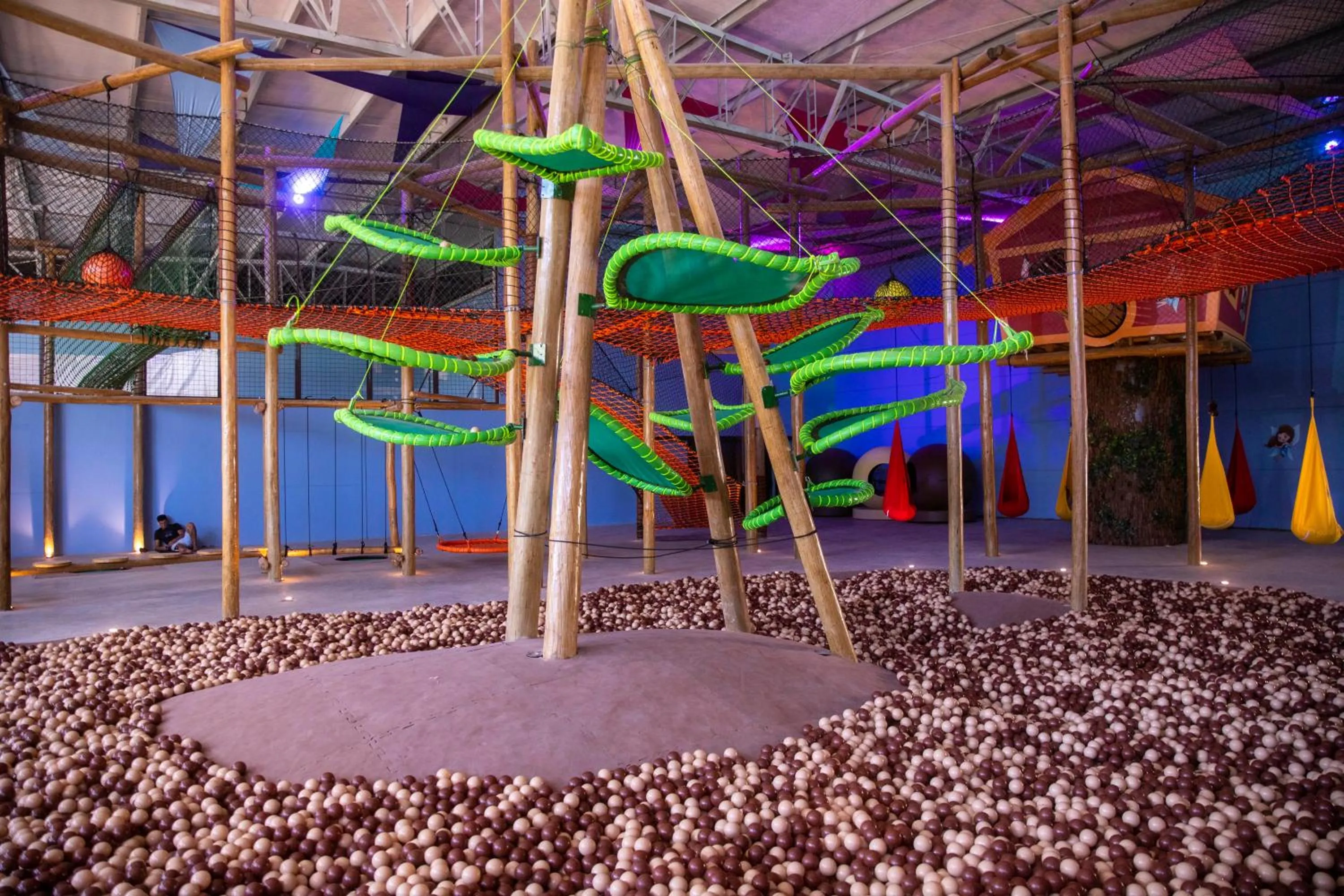 Children play ground in Bendito Cacao Family Resort