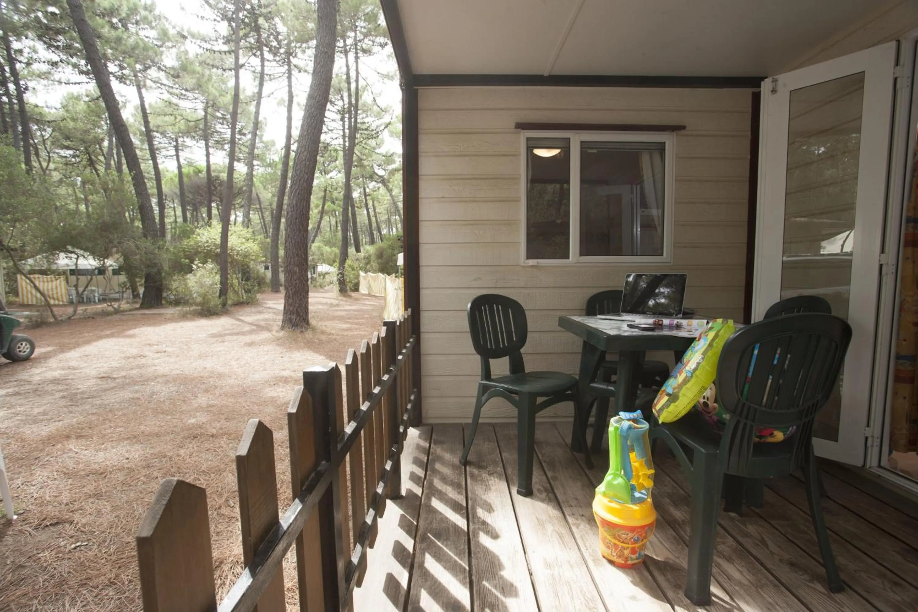Patio in PuntAla Camp & Resort