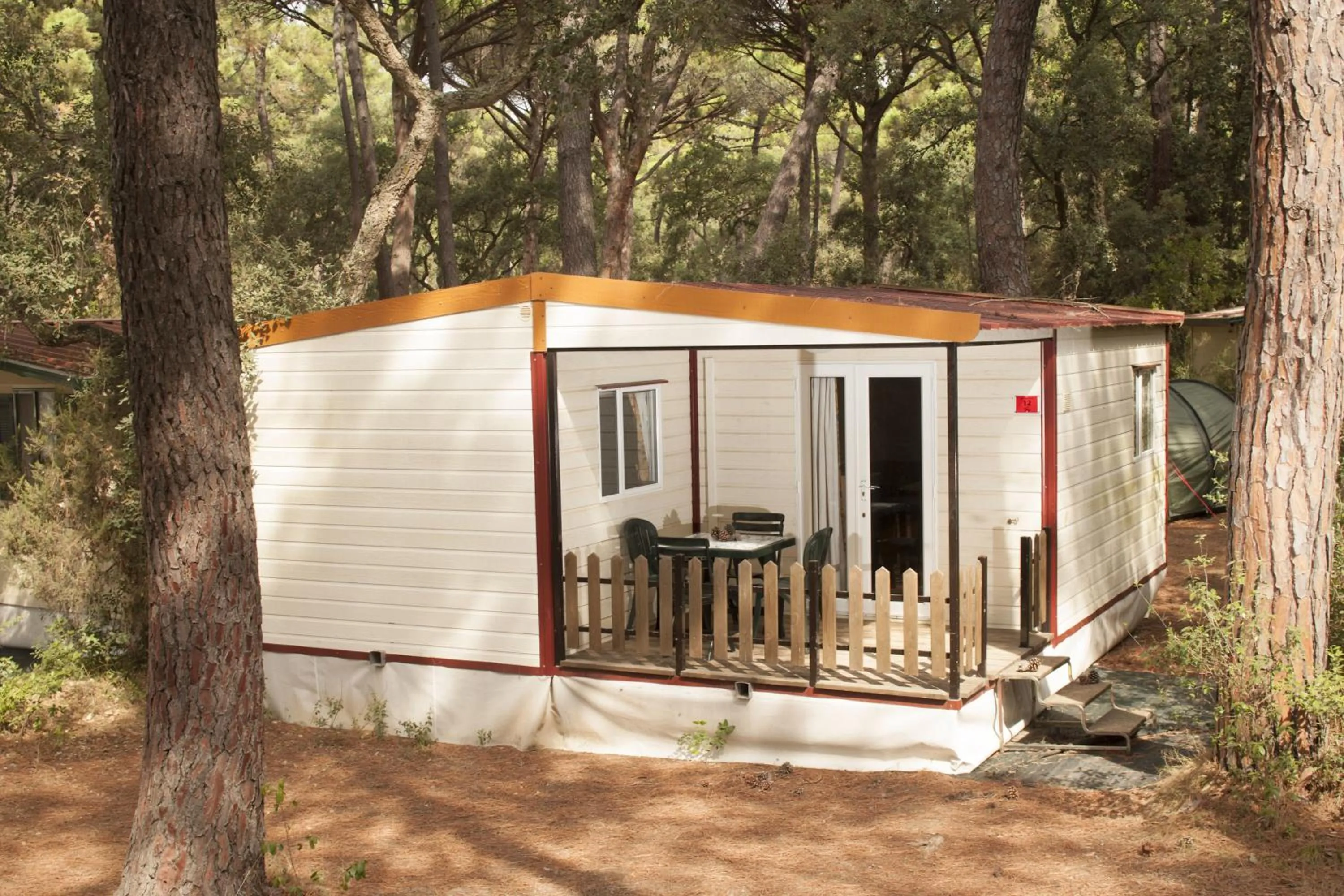 Patio in PuntAla Camp & Resort