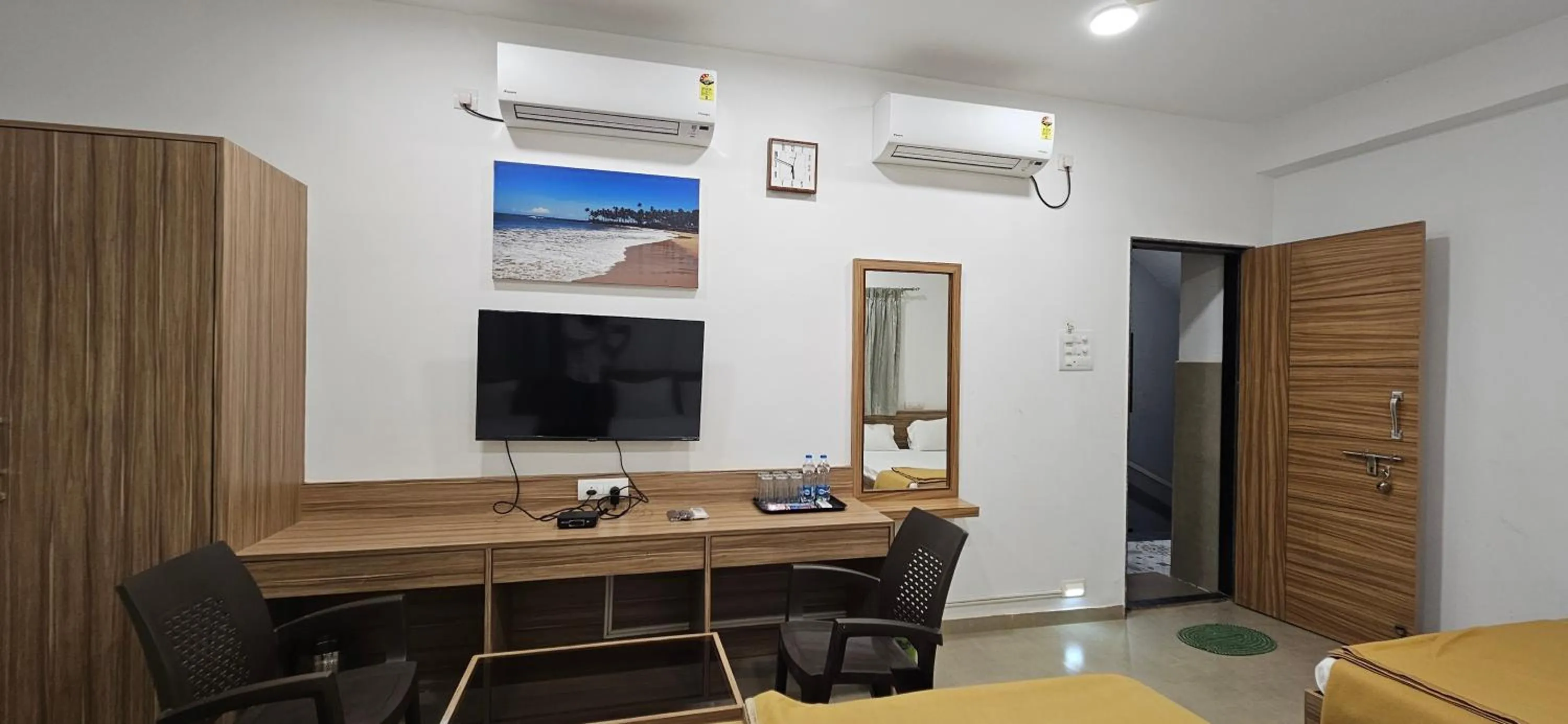 TV and multimedia in Hotel Suryaprabha- Near Diveagar Beach