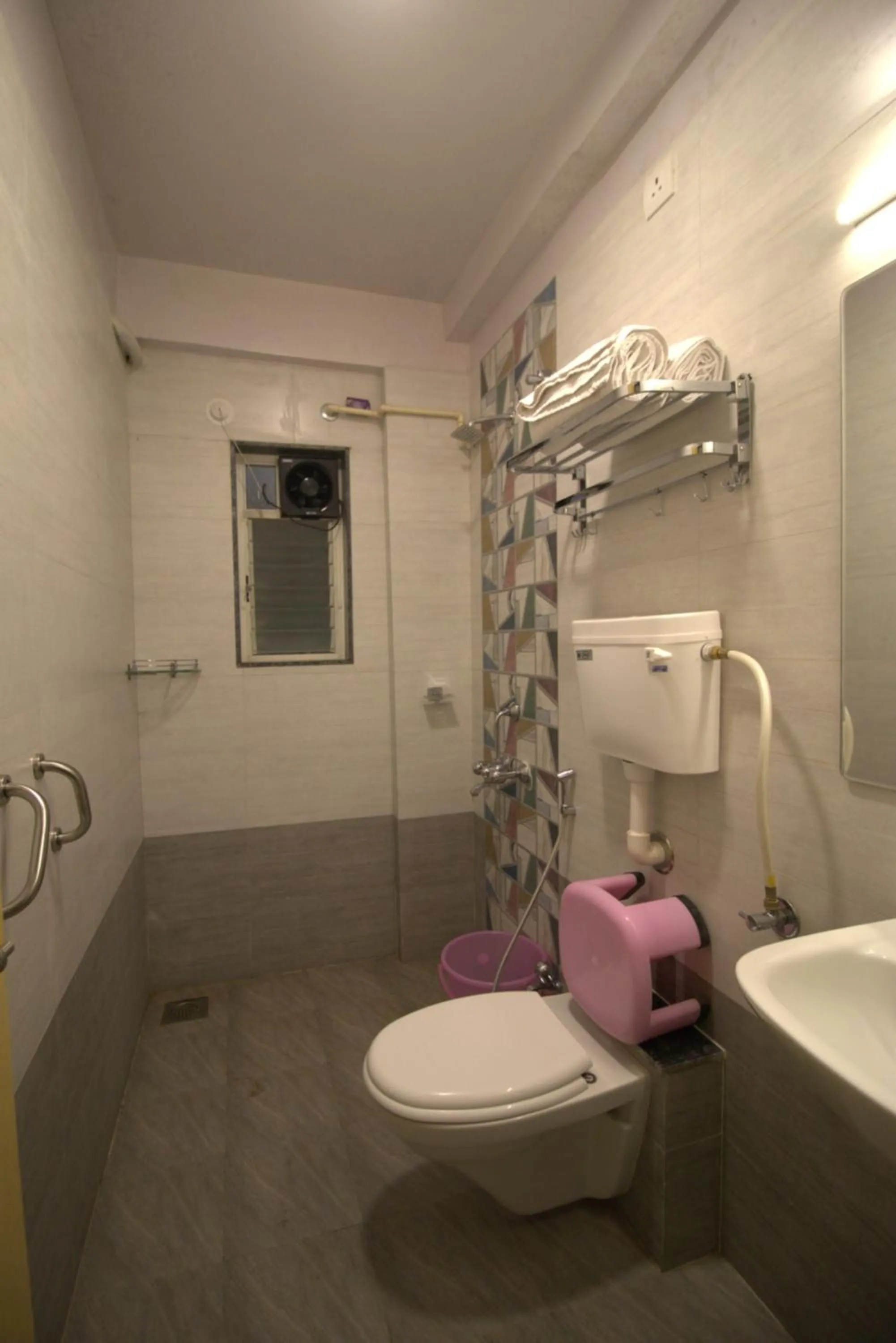 Bathroom in Hotel Suryaprabha- Near Diveagar Beach