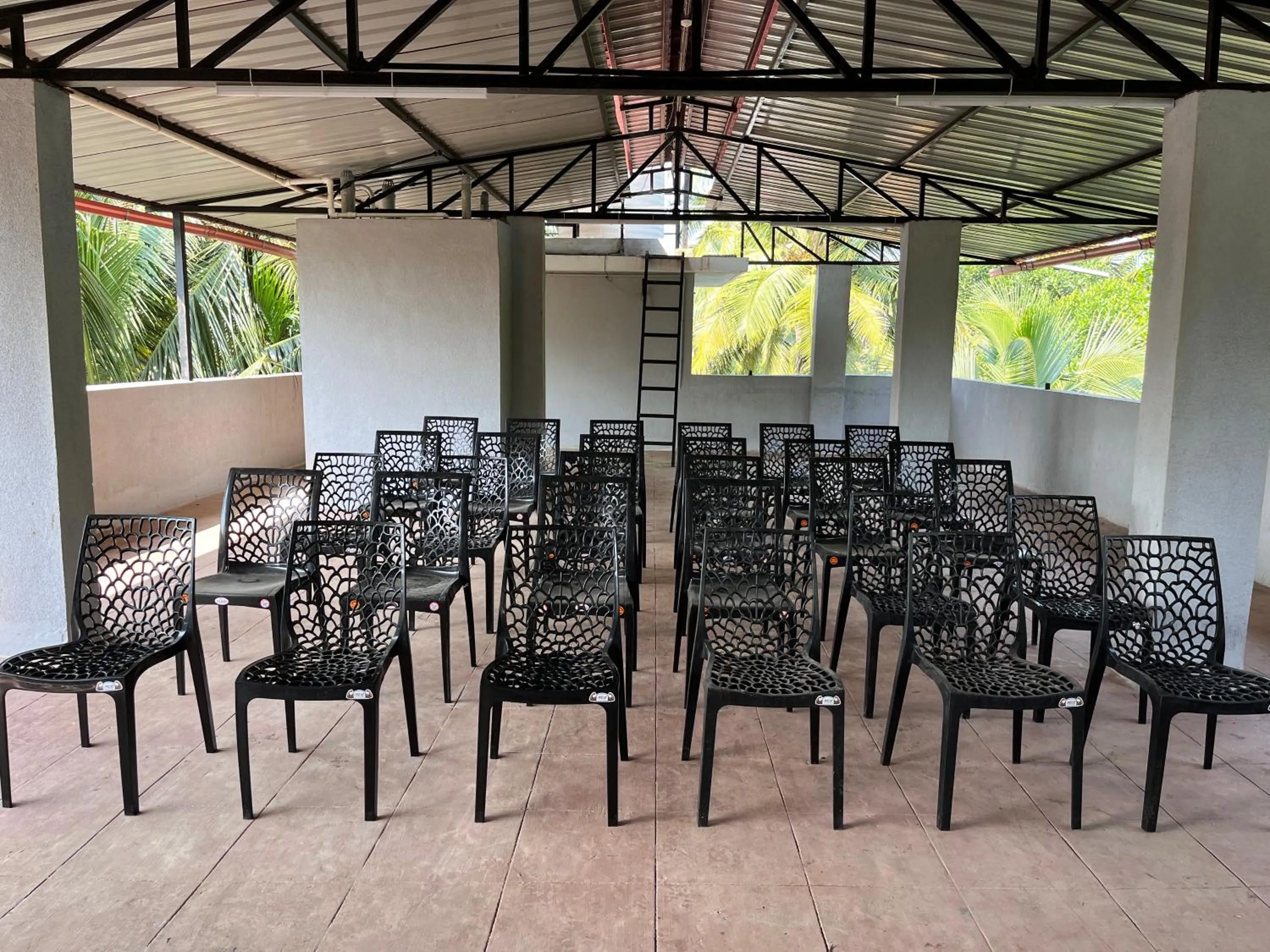 Seating area in Hotel Suryaprabha- Near Diveagar Beach