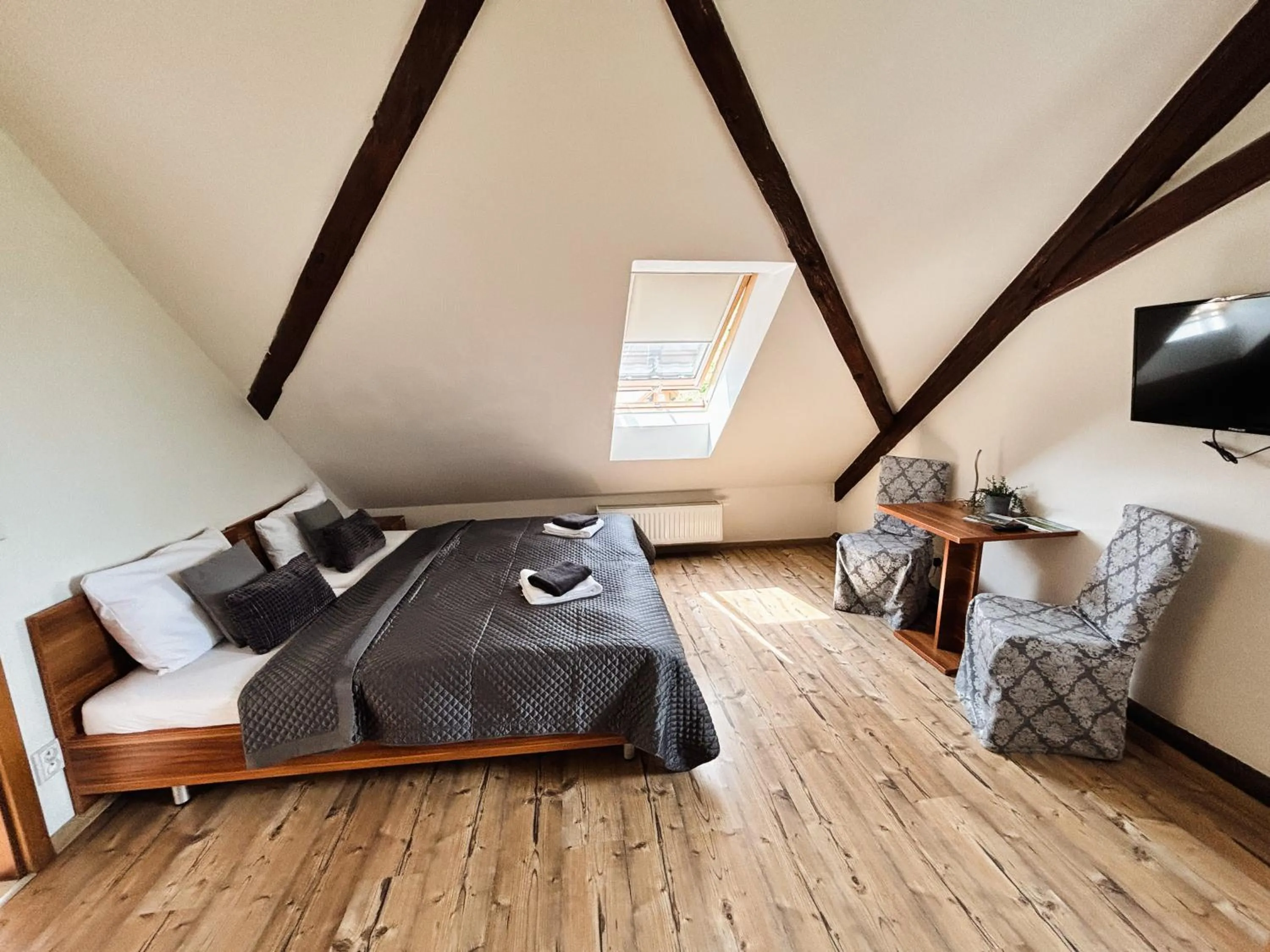 Bed in Wellness hotel & minipivovar Kněžínek