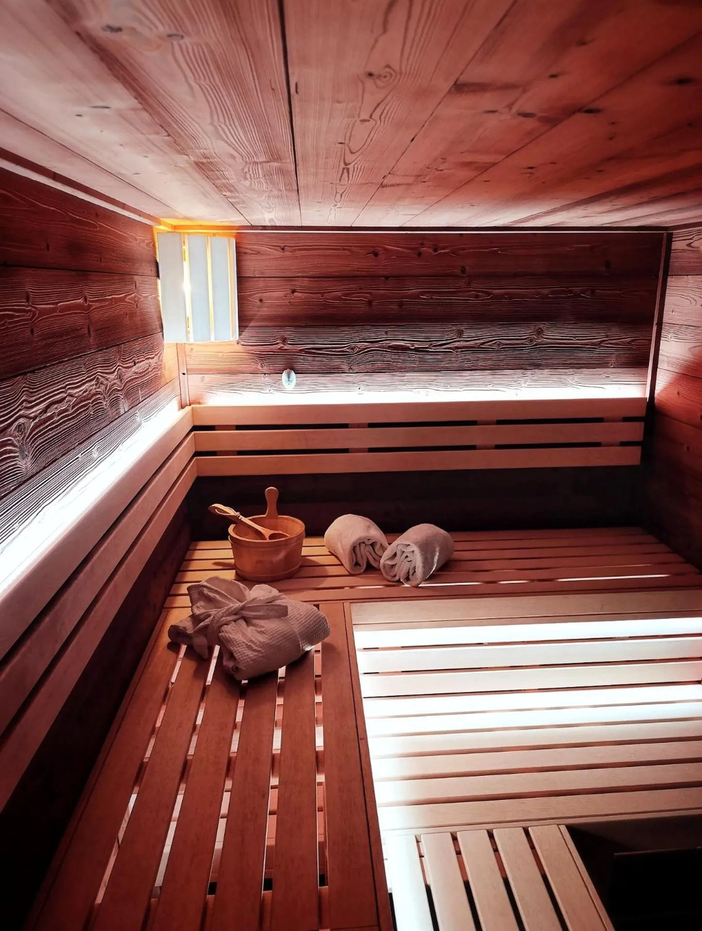 Sauna in Wellness hotel & minipivovar Kněžínek
