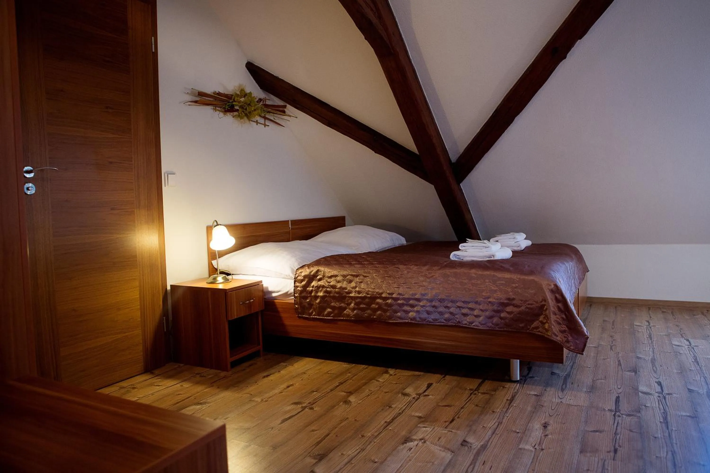 Bed in Wellness hotel & minipivovar Kněžínek