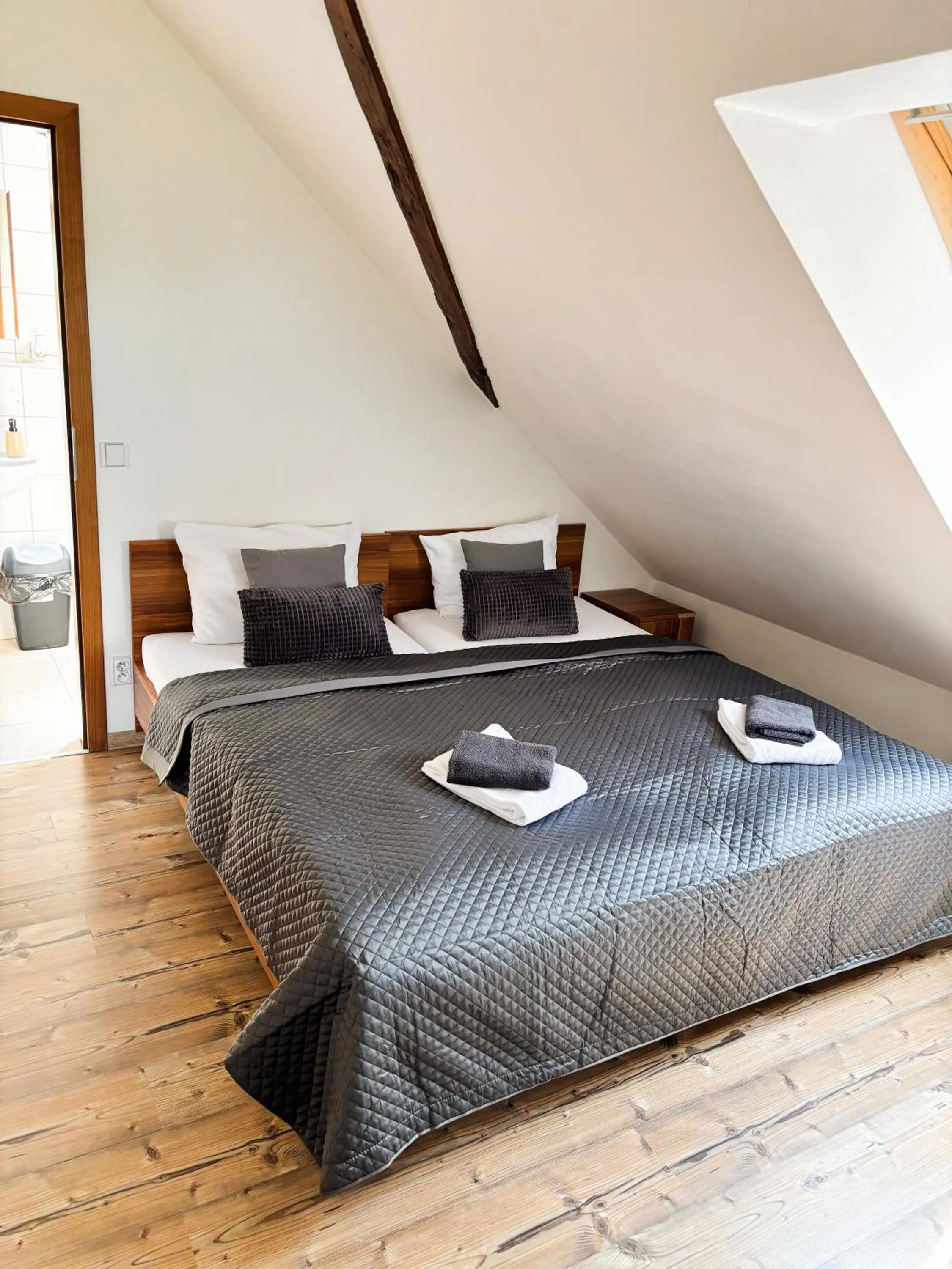 Bed in Wellness hotel & minipivovar Kněžínek