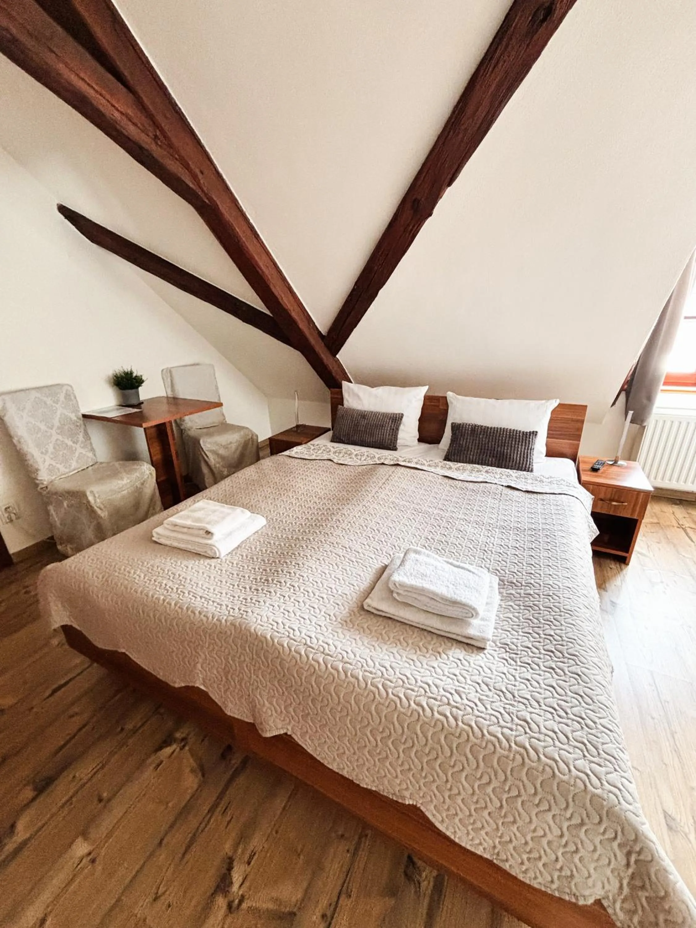 Bed in Wellness hotel & minipivovar Kněžínek