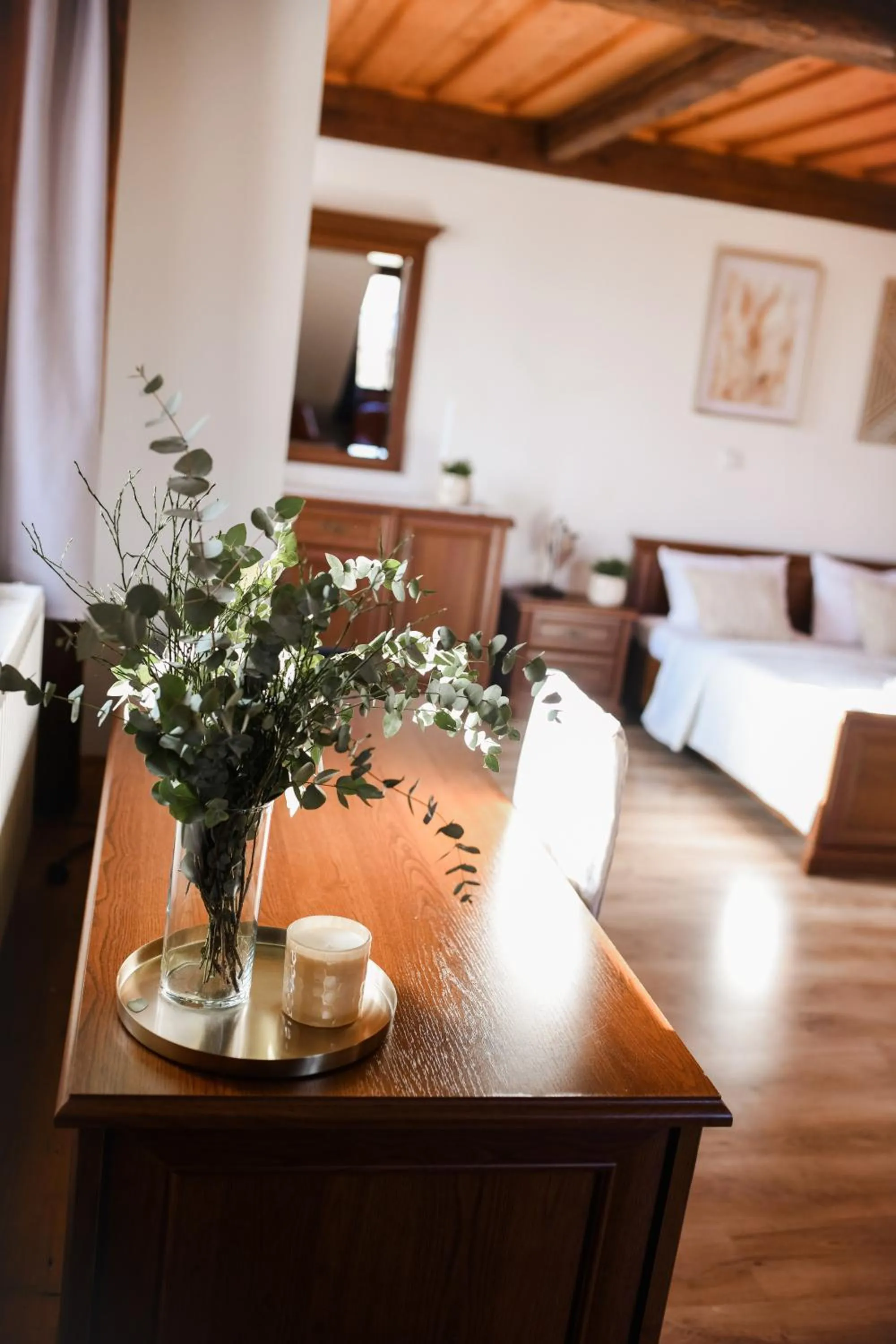 Bed in Wellness hotel & minipivovar Kněžínek