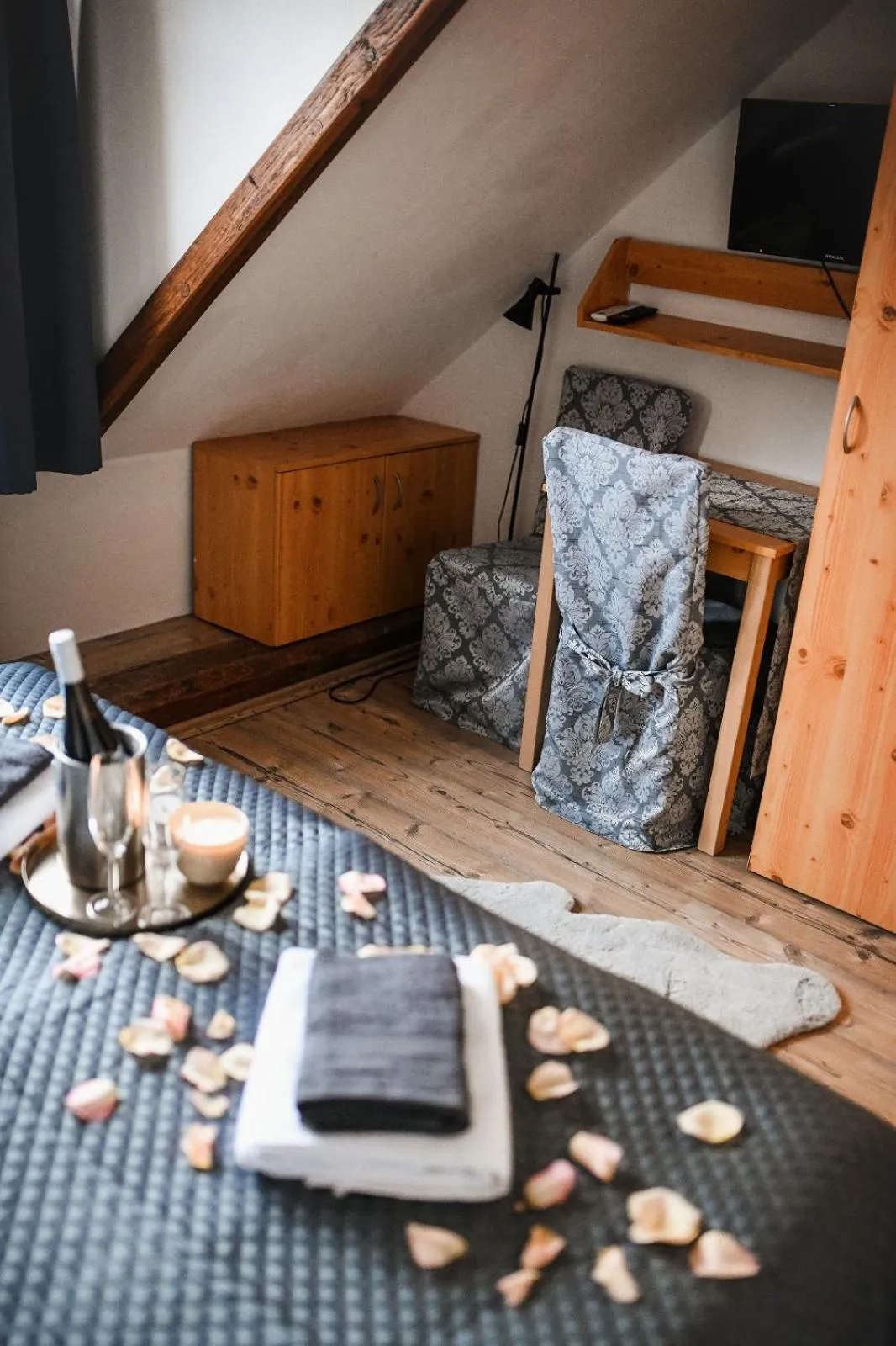 Bed in Wellness hotel & minipivovar Kněžínek