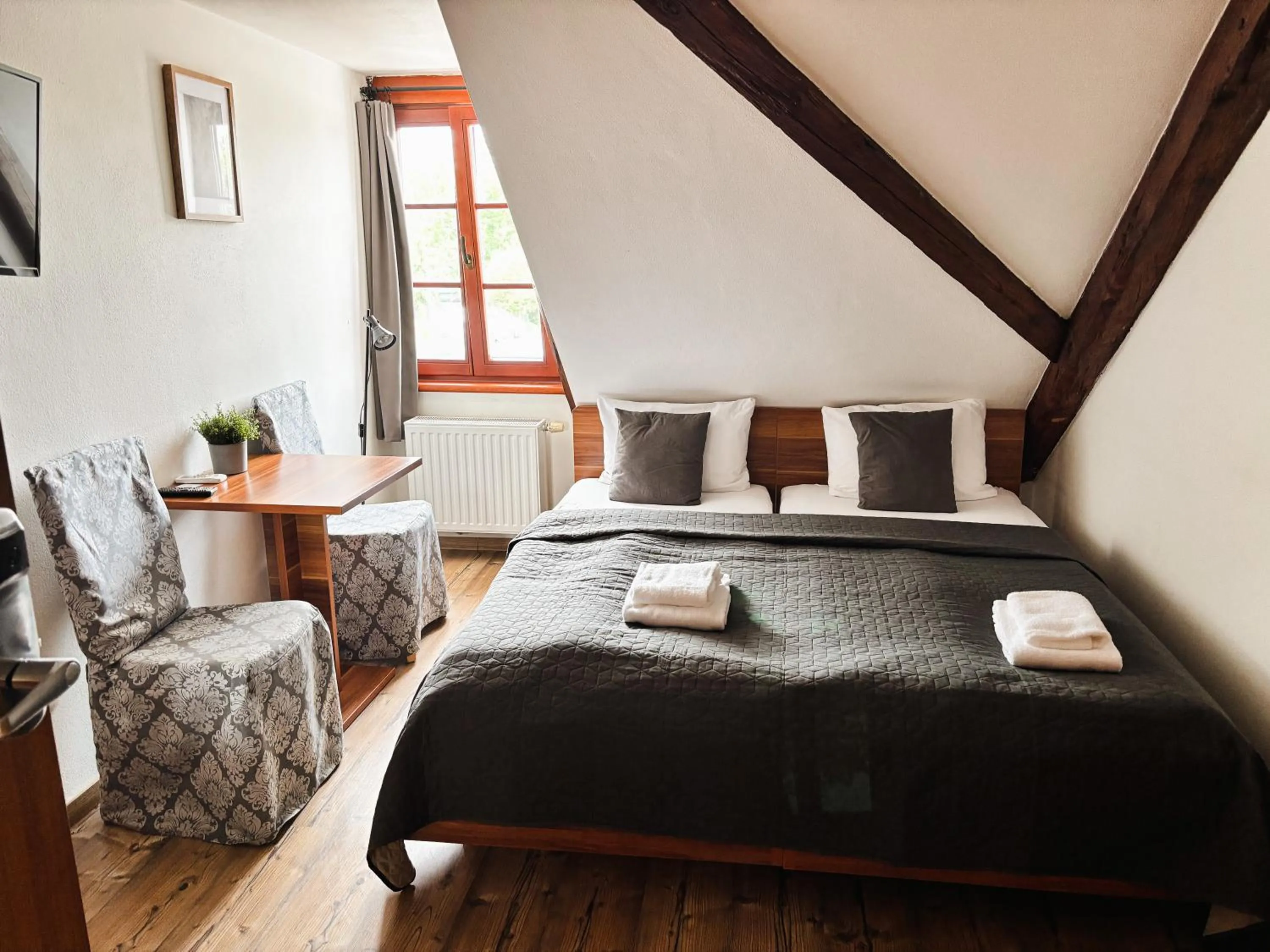 Bed in Wellness hotel & minipivovar Kněžínek