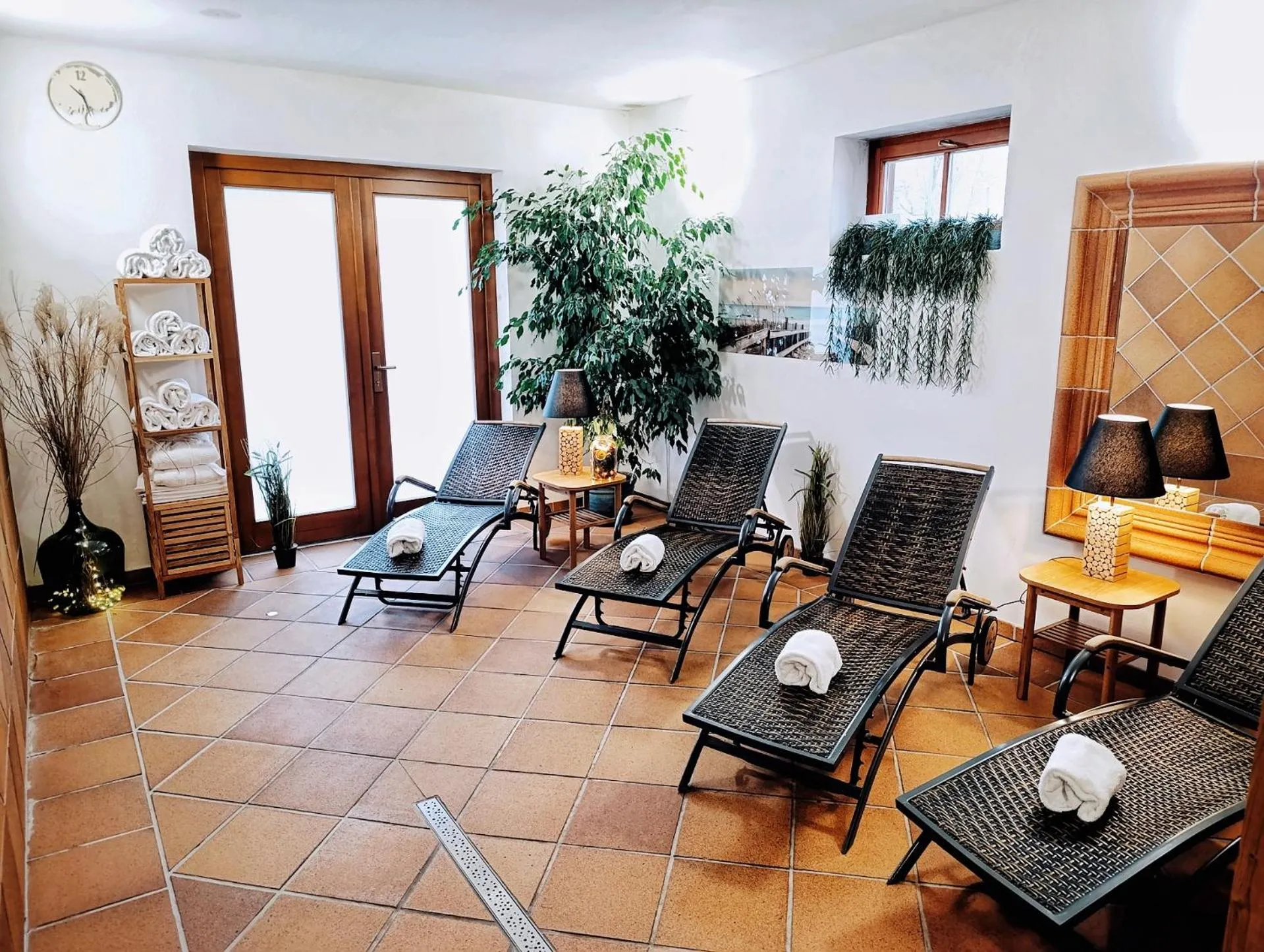 Sauna in Wellness hotel & minipivovar Kněžínek