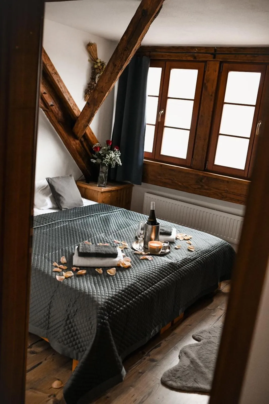 Bed in Wellness hotel & minipivovar Kněžínek