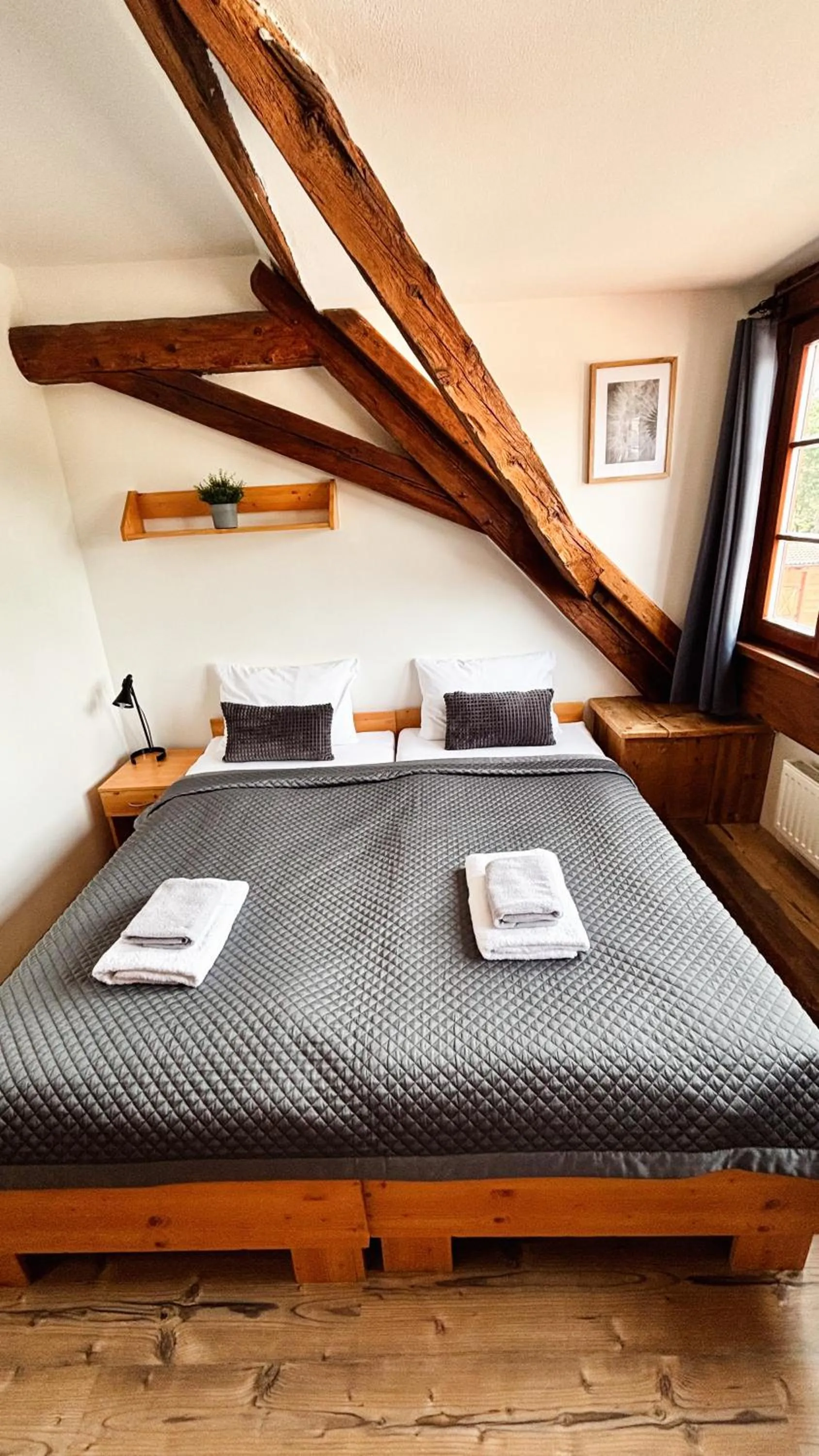 Bed in Wellness hotel & minipivovar Kněžínek