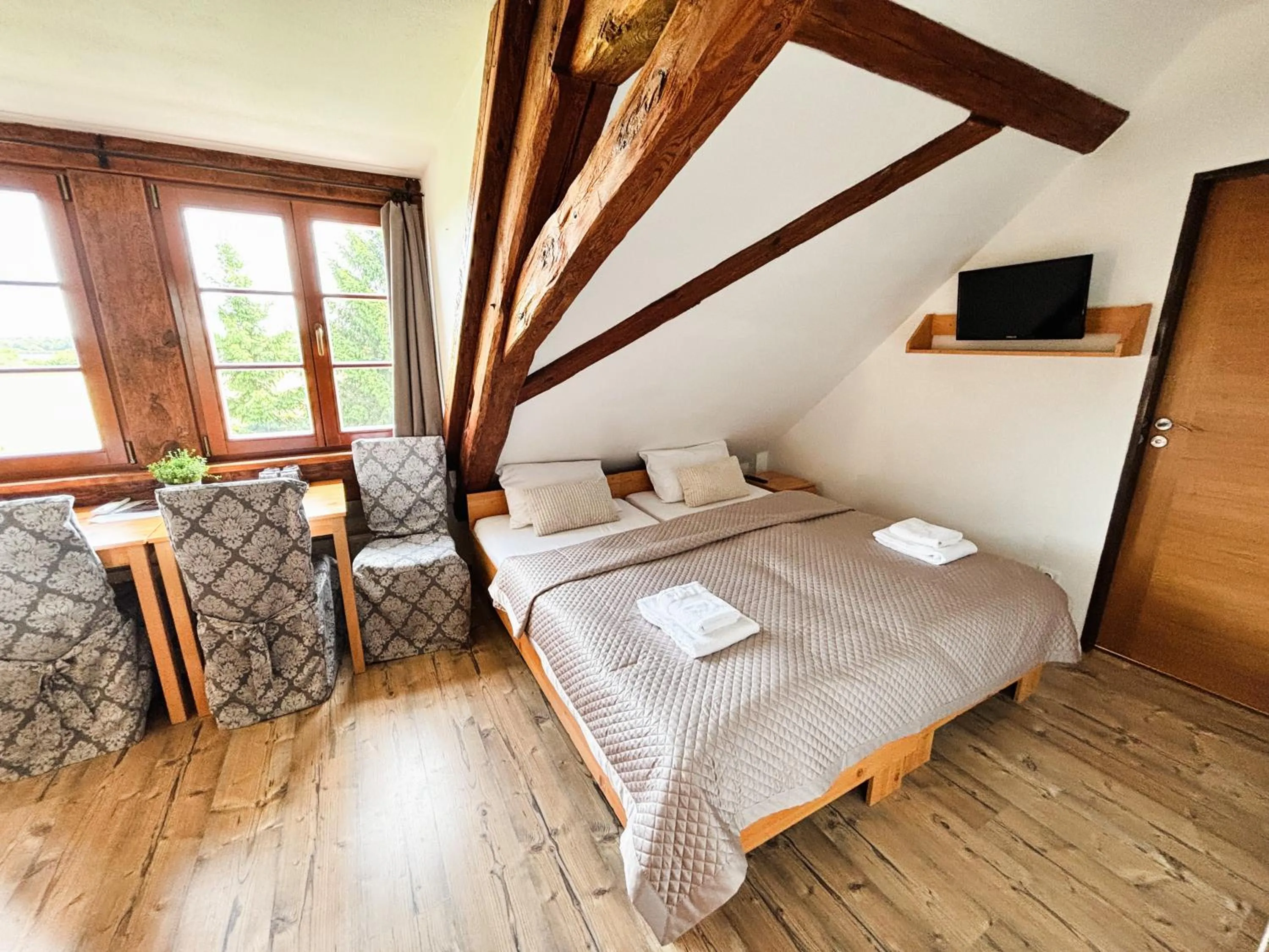 Bed in Wellness hotel & minipivovar Kněžínek