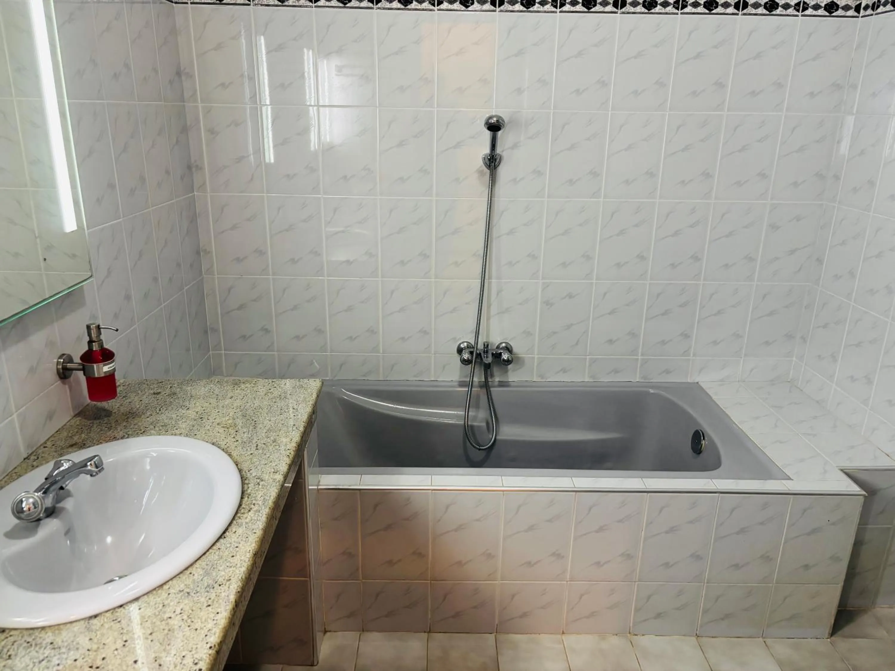 Bathroom in Raja Beach Hotel
