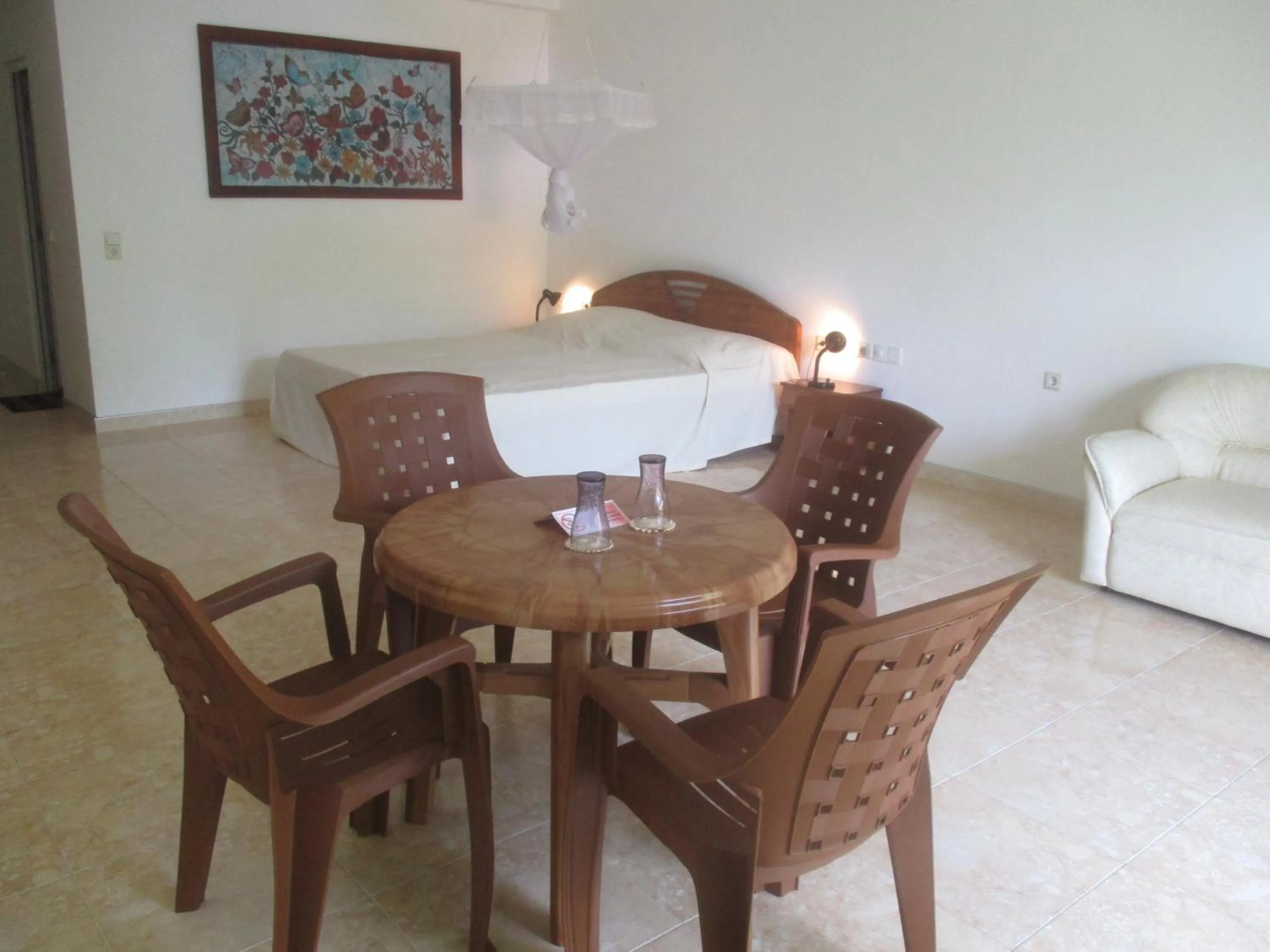 Double Room with Balcony - single occupancy in Raja Beach Hotel