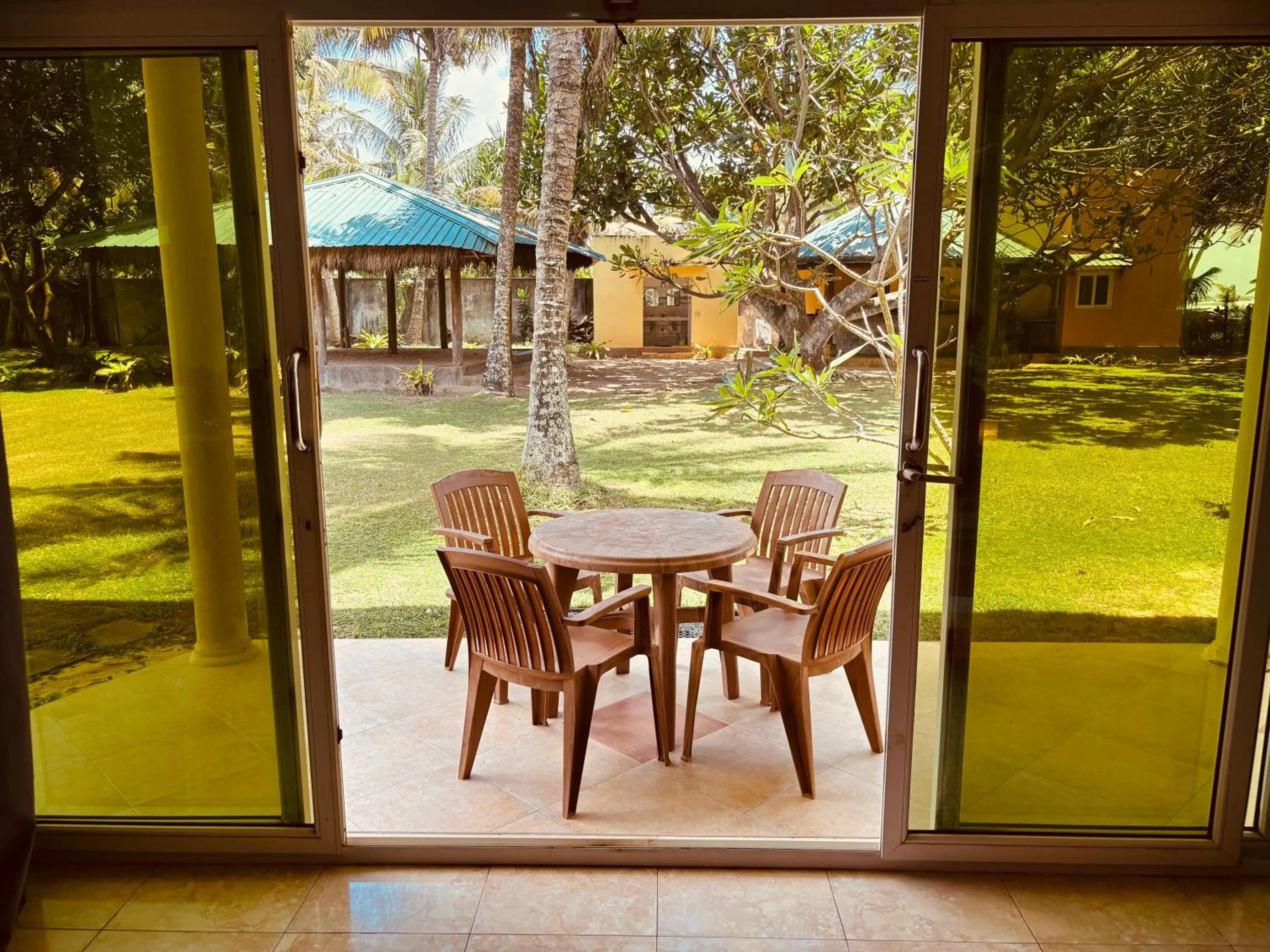 Balcony/Terrace in Raja Beach Hotel