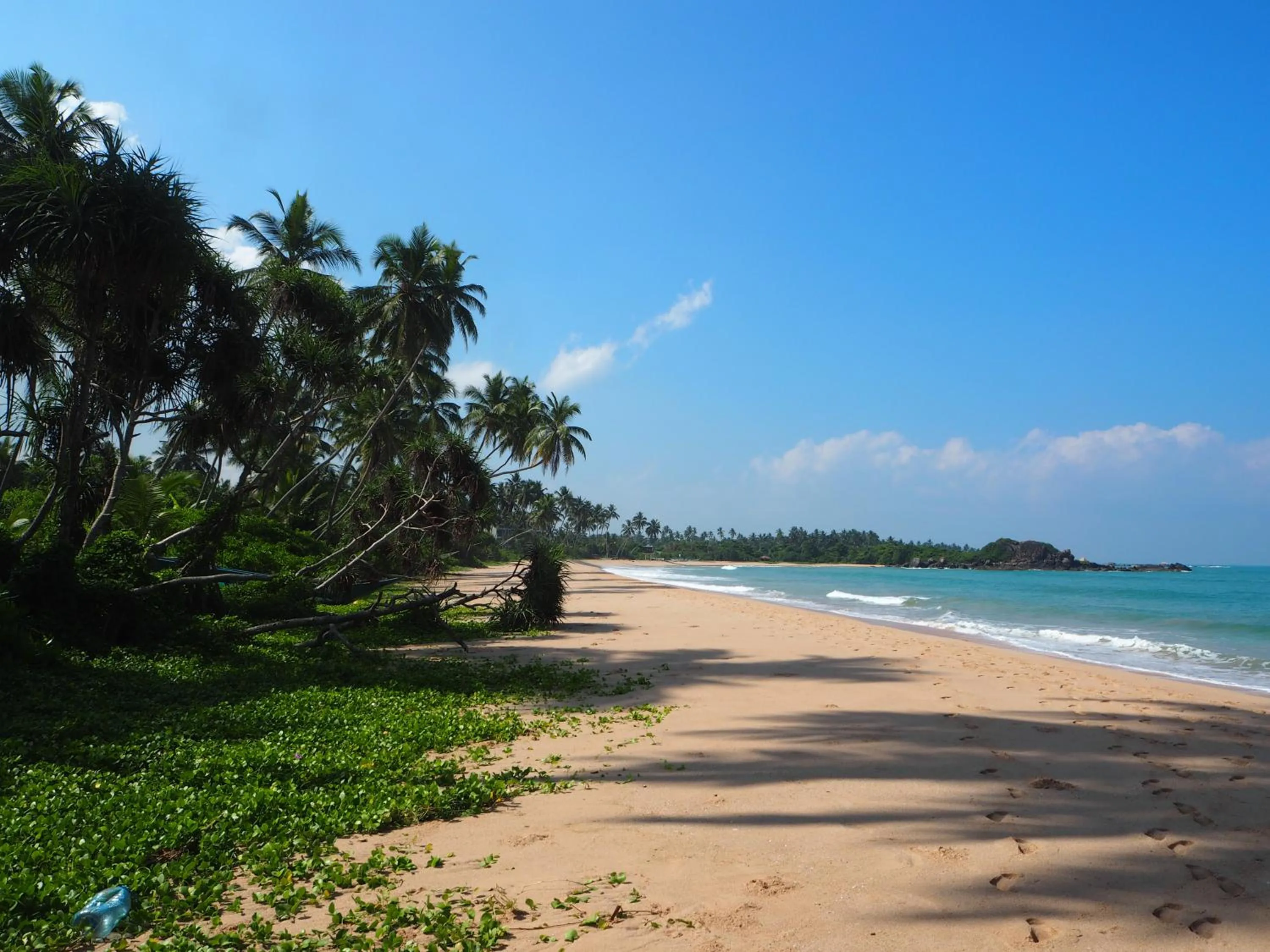 Beach in Raja Beach Hotel