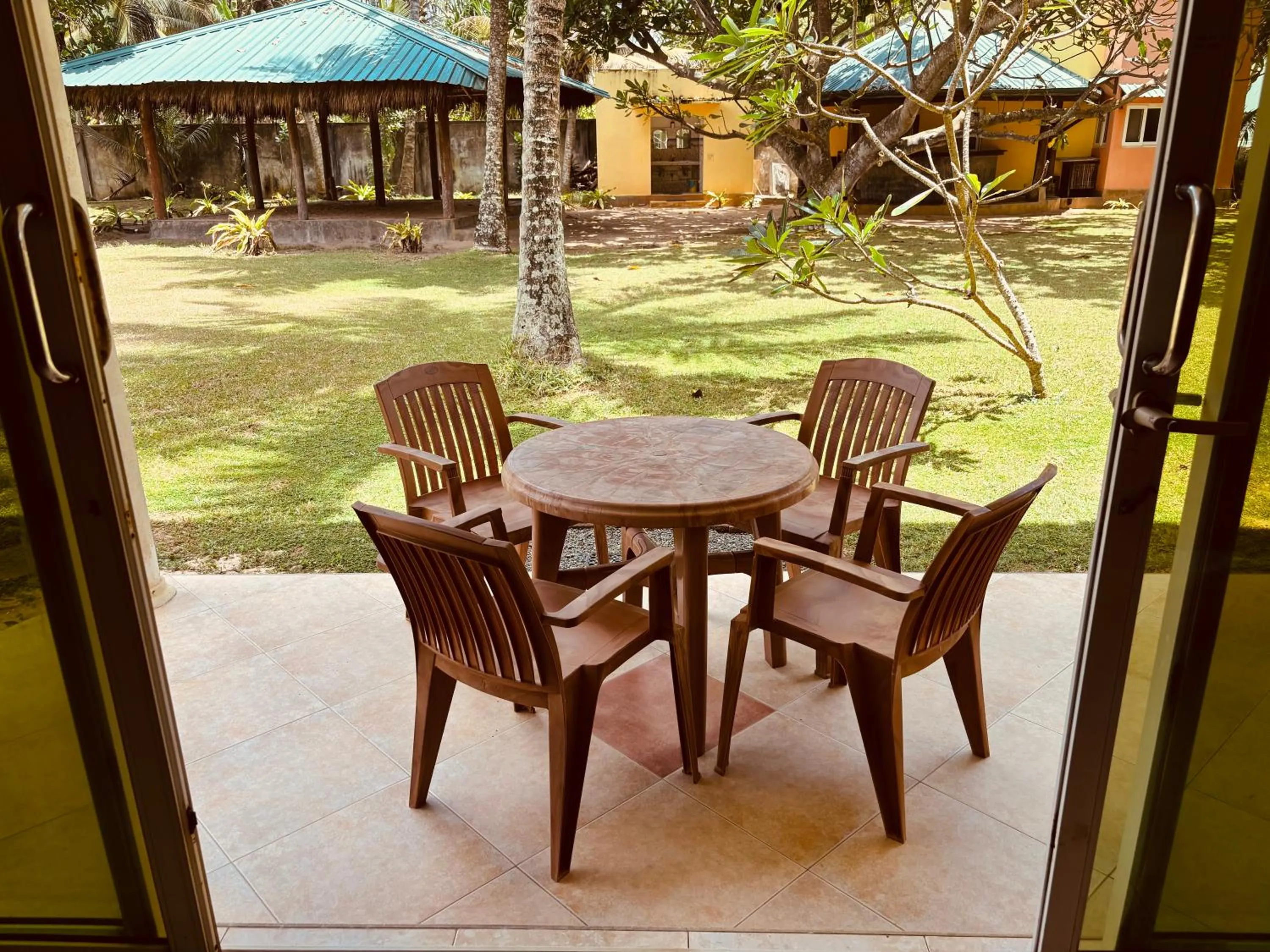 Balcony/Terrace in Raja Beach Hotel