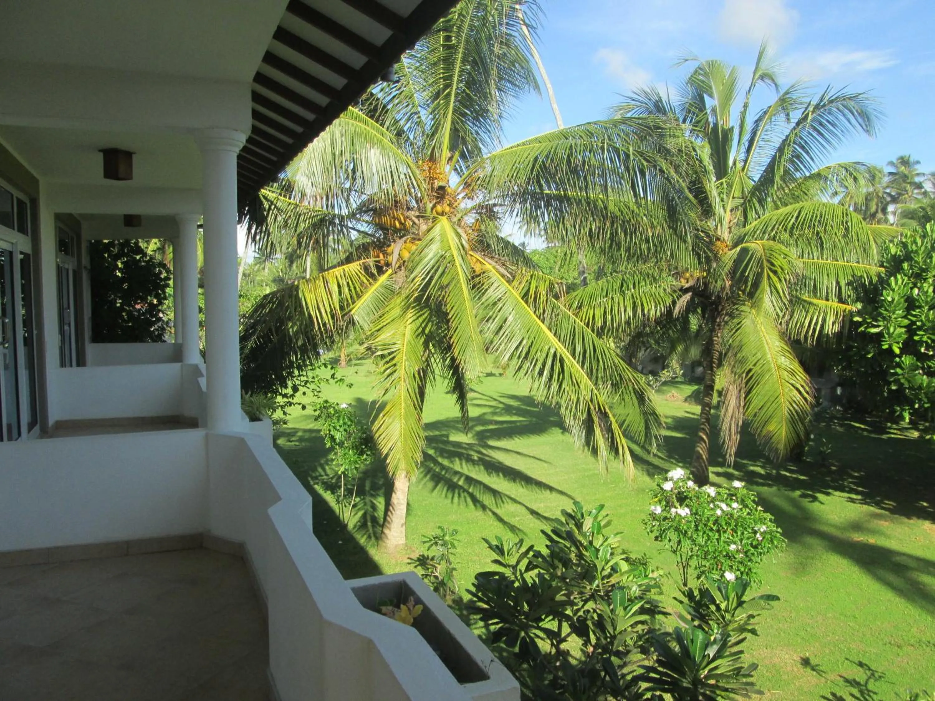 Balcony/Terrace in Raja Beach Hotel