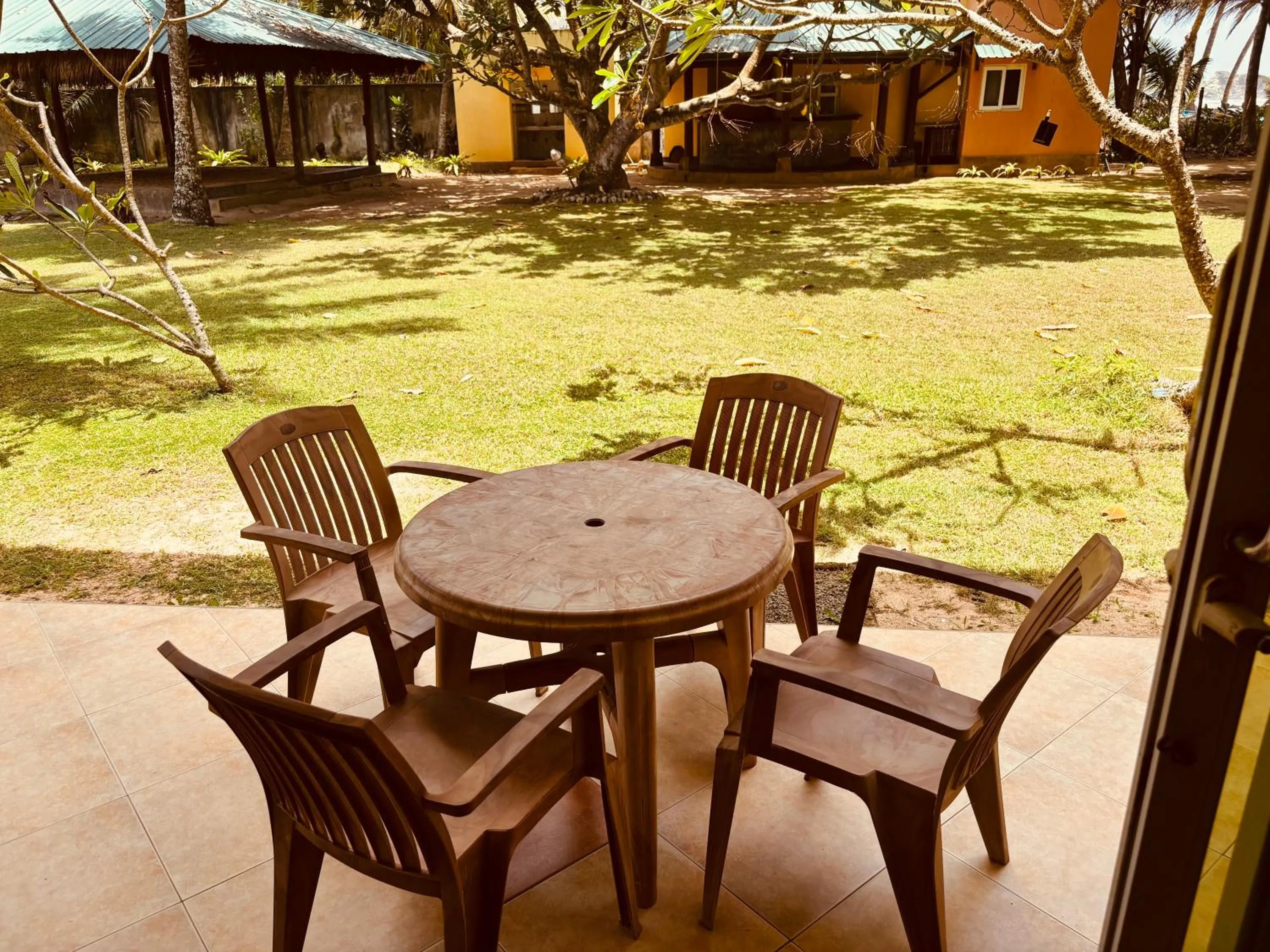 Balcony/Terrace in Raja Beach Hotel