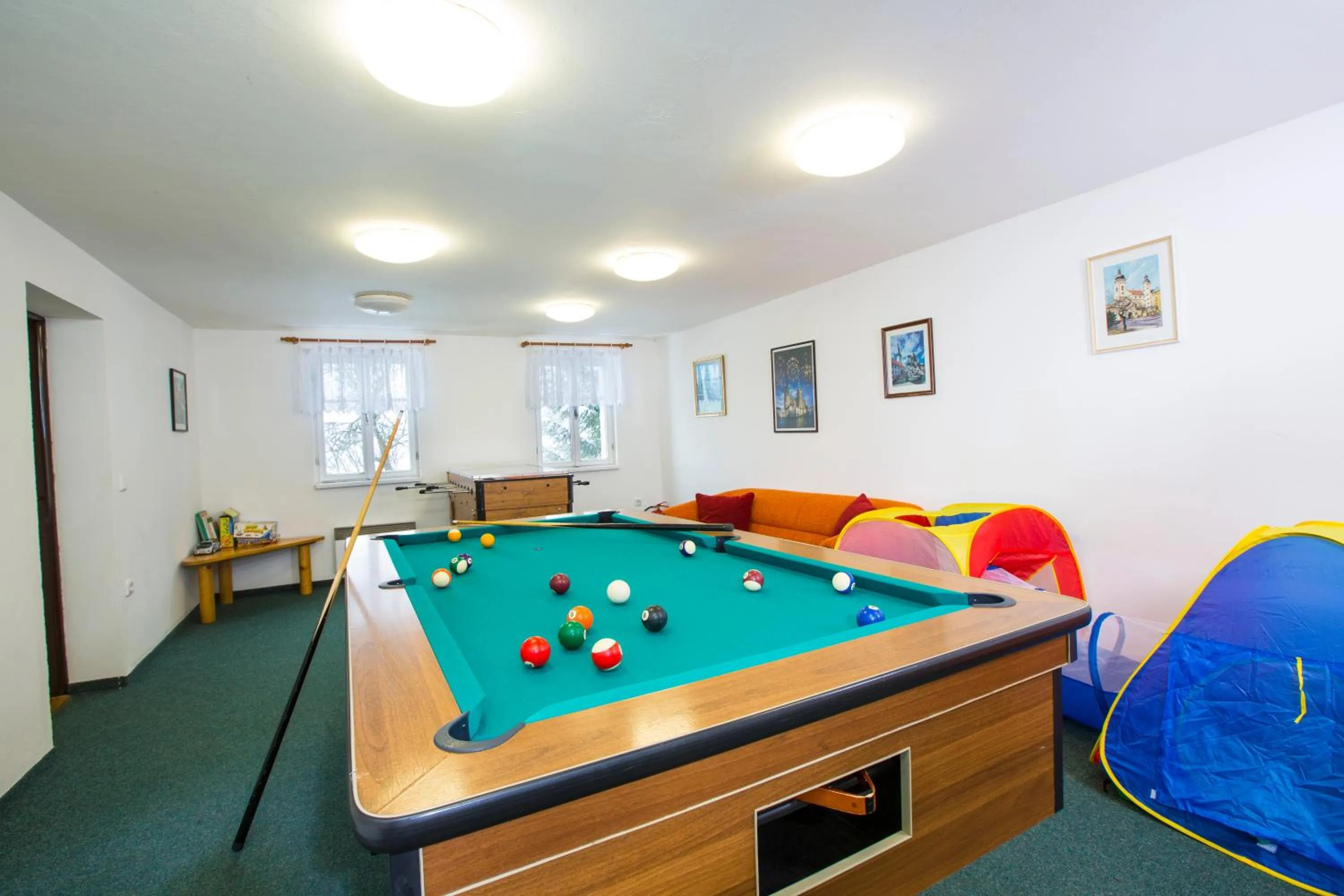 Game Room in Chata Pod lipami